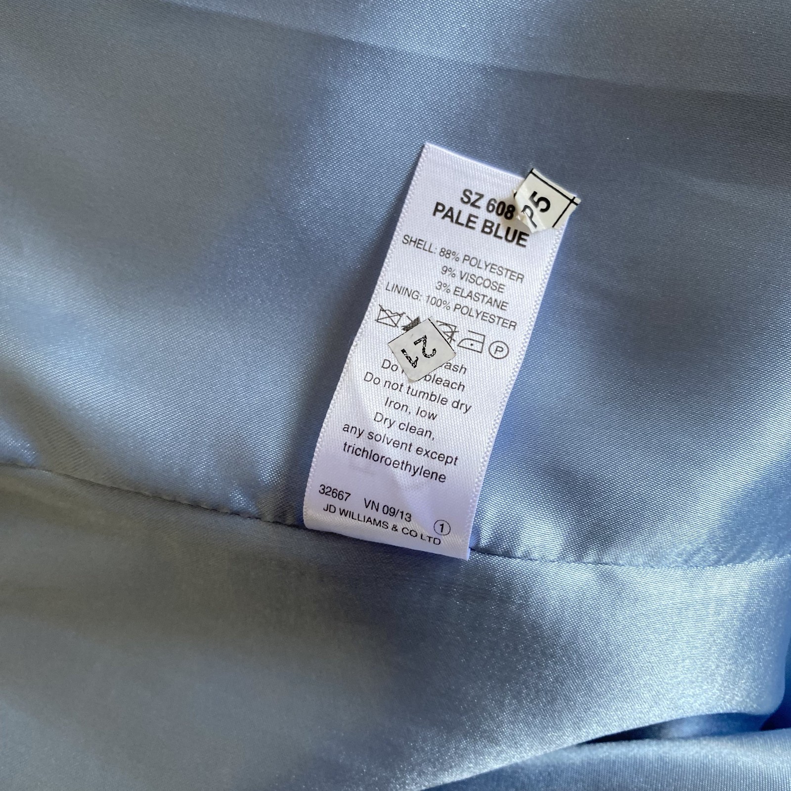 NWT Changes By Together Womens 18 Set Coat/Jacket w Dress Light Blue Formal