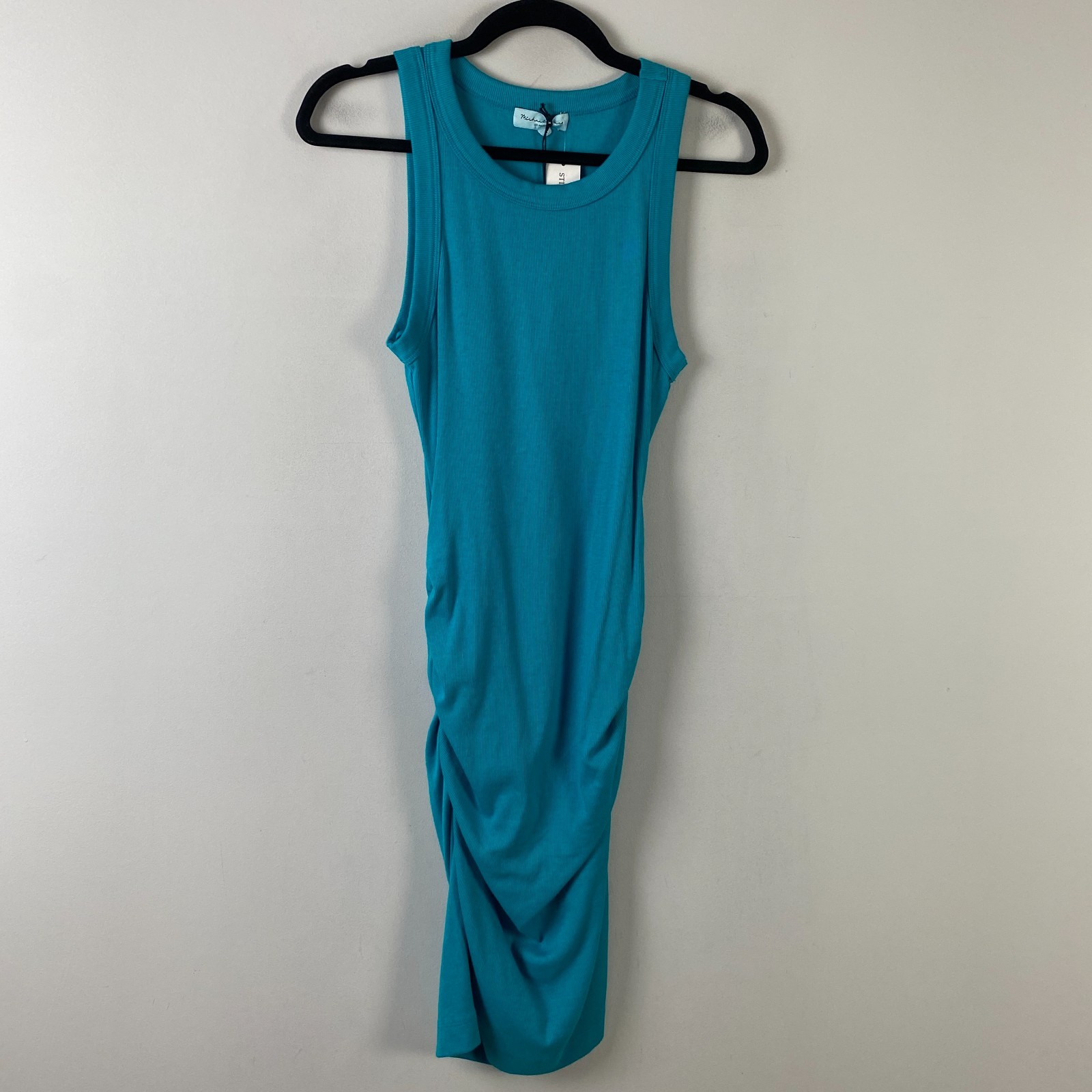 Michael Stars Demi Above The Knee Sleeveless Dress Size Medium Blue