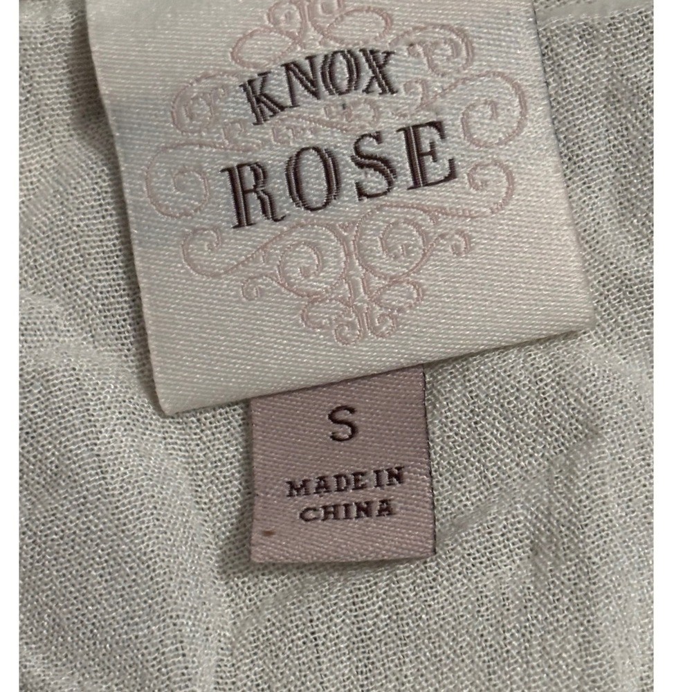 Knox Rose Cream Sleeveless Embroidered Maxi Dress Boho Festival Beach
