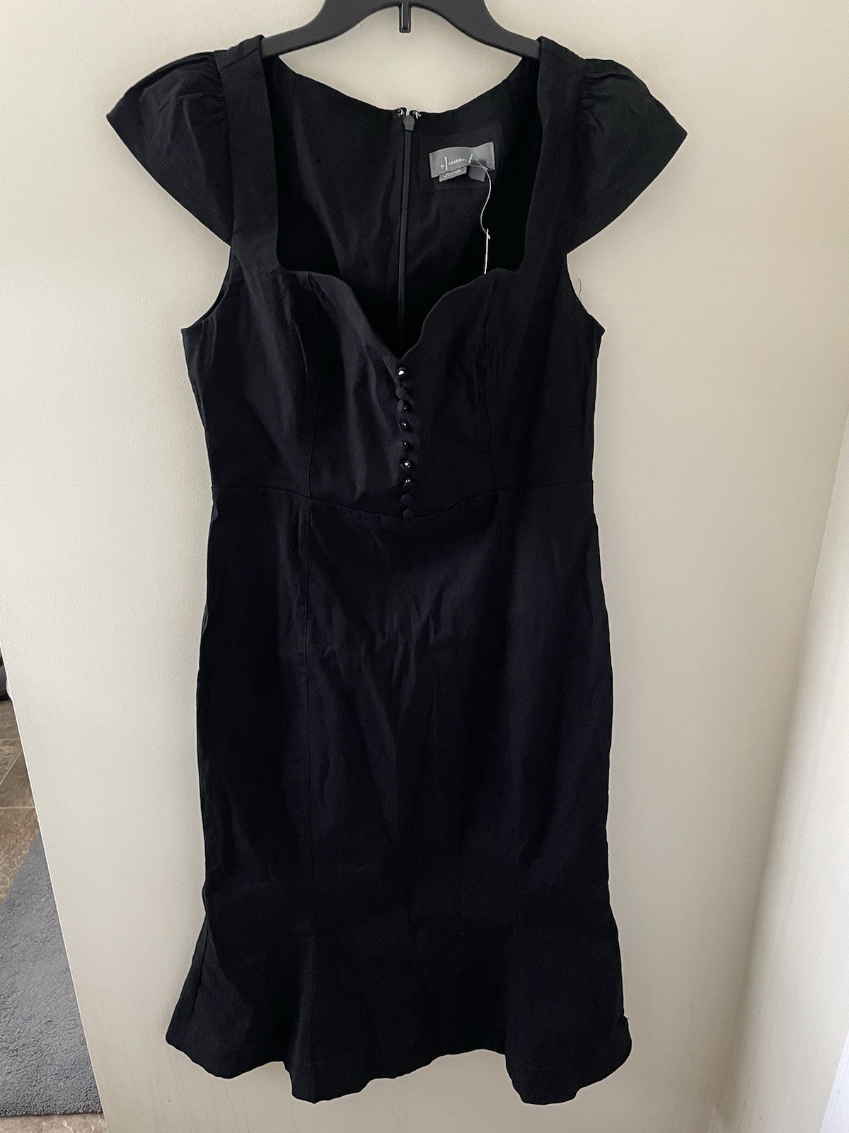 NWT Anthropologie The Cecily Fit & Flare Sweetheart Dress by Maeve Size Large
