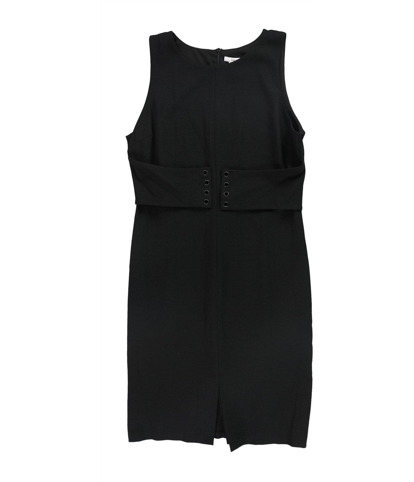 bar III Womens Solid Above The Knee Bodycon Dress, deepblack, 2XL