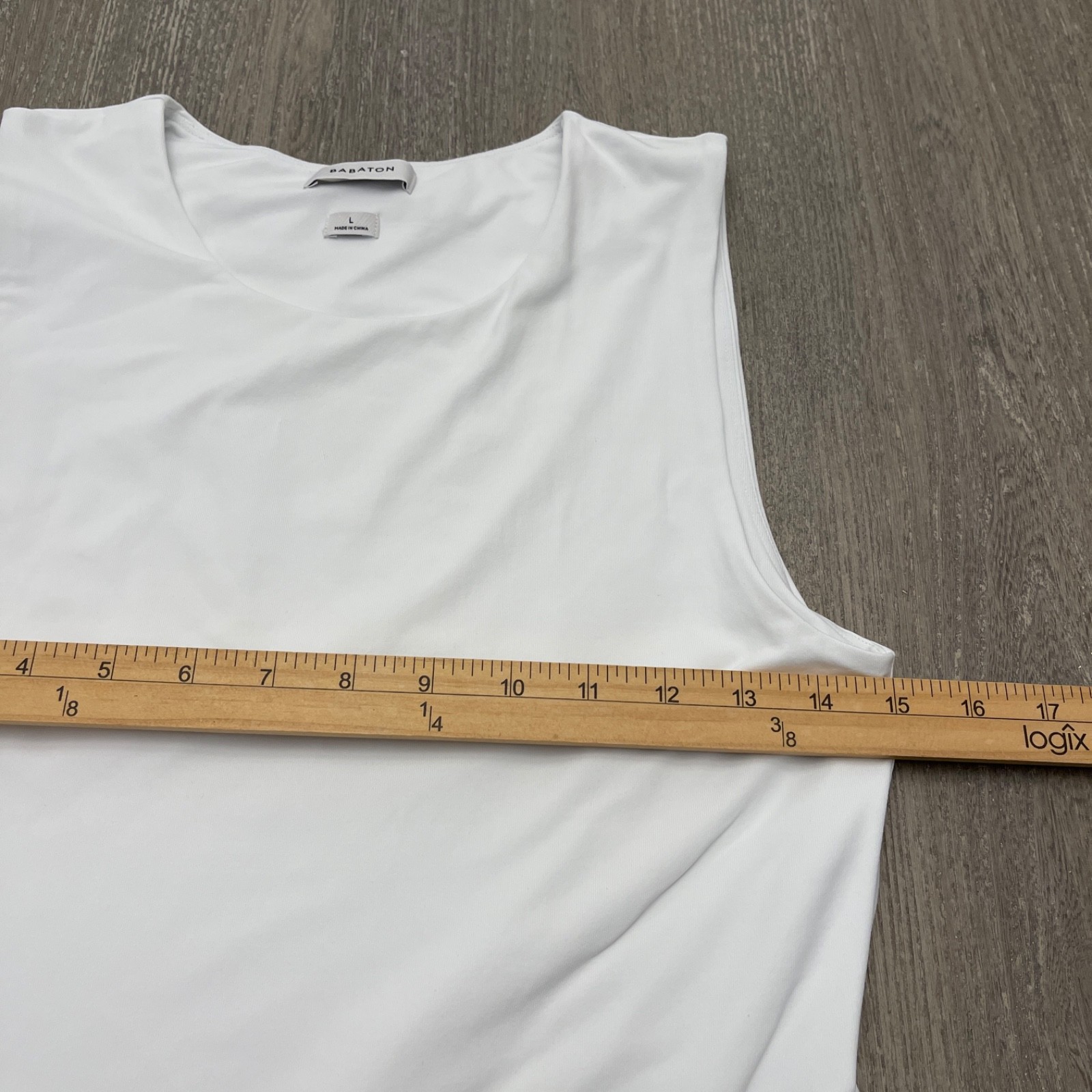 Babaton Aritzia Wordly Poplin Midi Dress Women’s Size L White Drop Waist Lined
