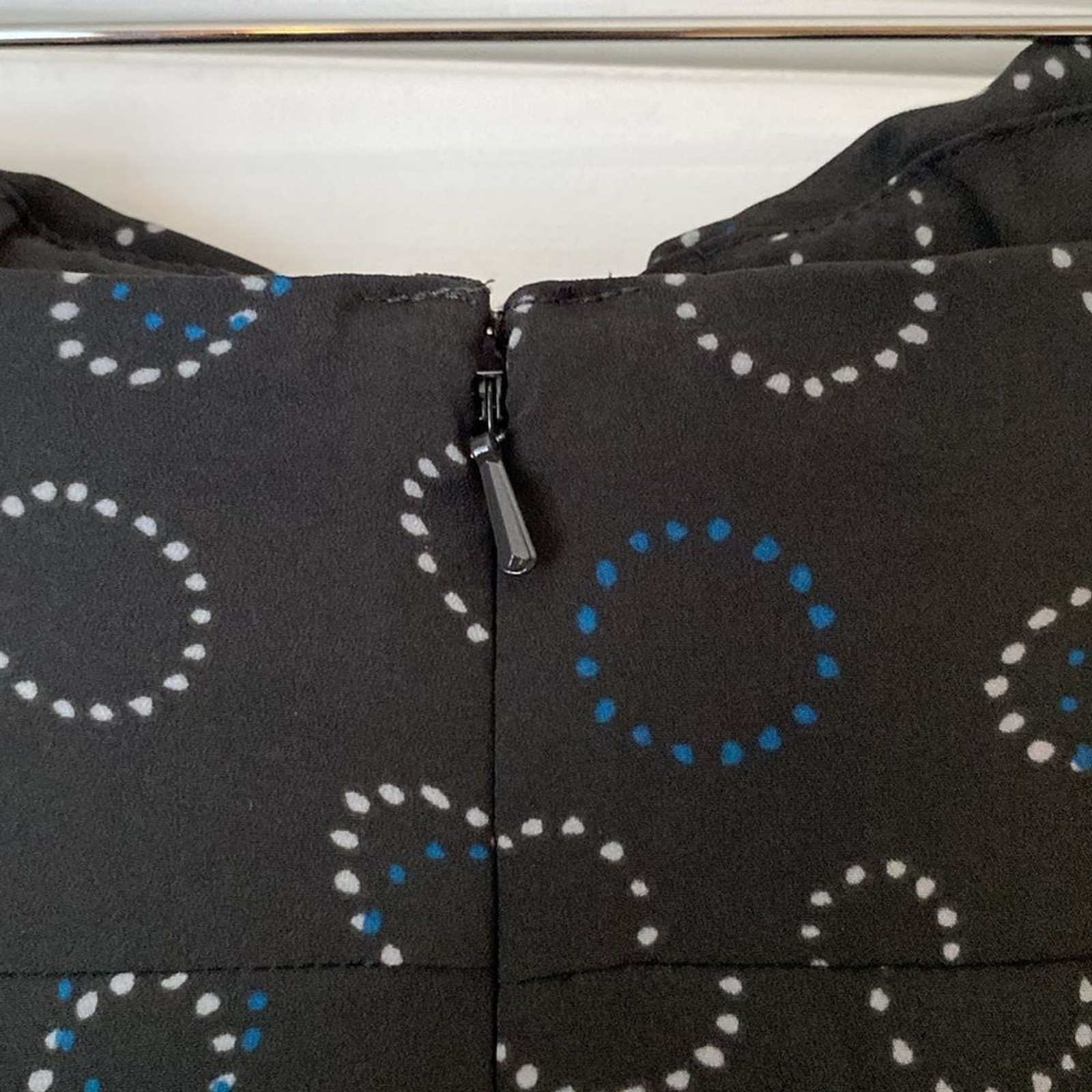 NWT NEW American Eagle Circle Print Strapless Mini Dress Sweetheart Neck Size 2