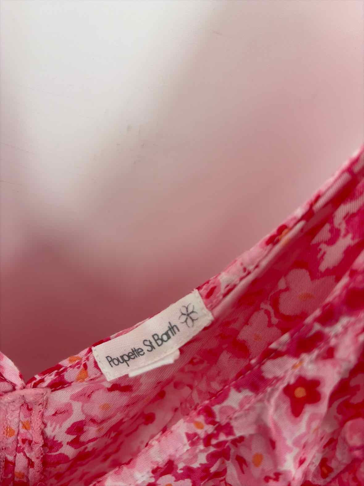 Pre-Owned Poupette St Barths Pink Size Small Maxi Sleeveless Dress