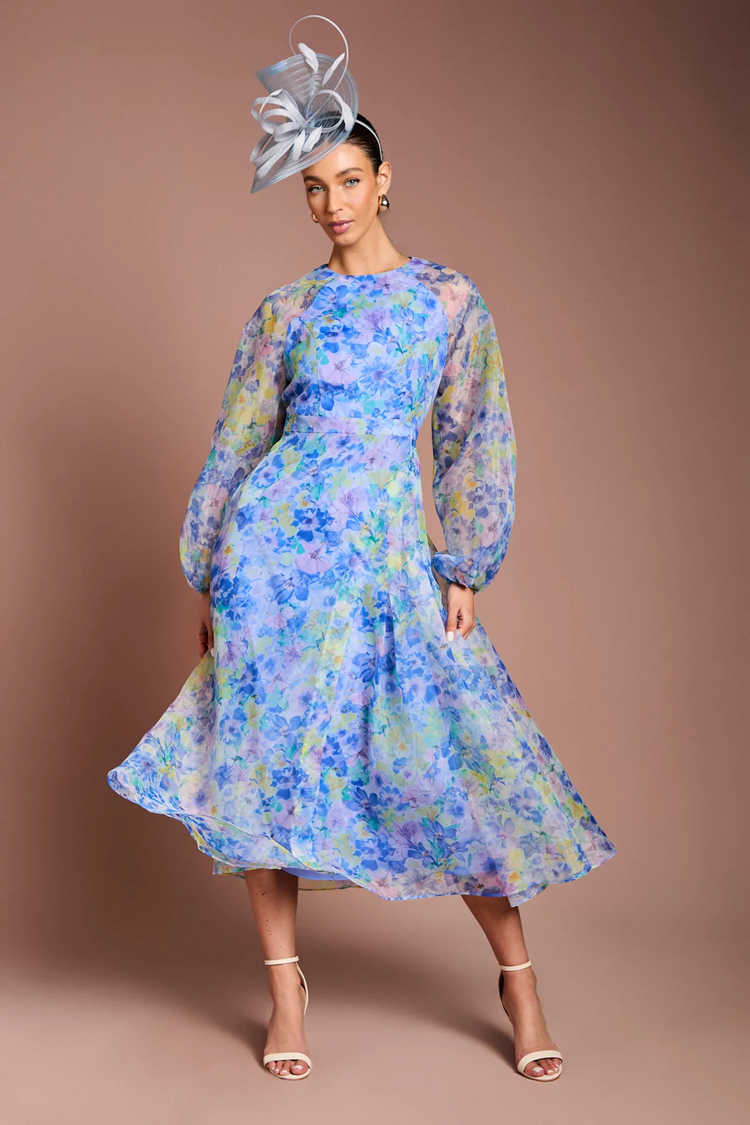 Coast Blue Midi Dress Womens Occasion Dresses
