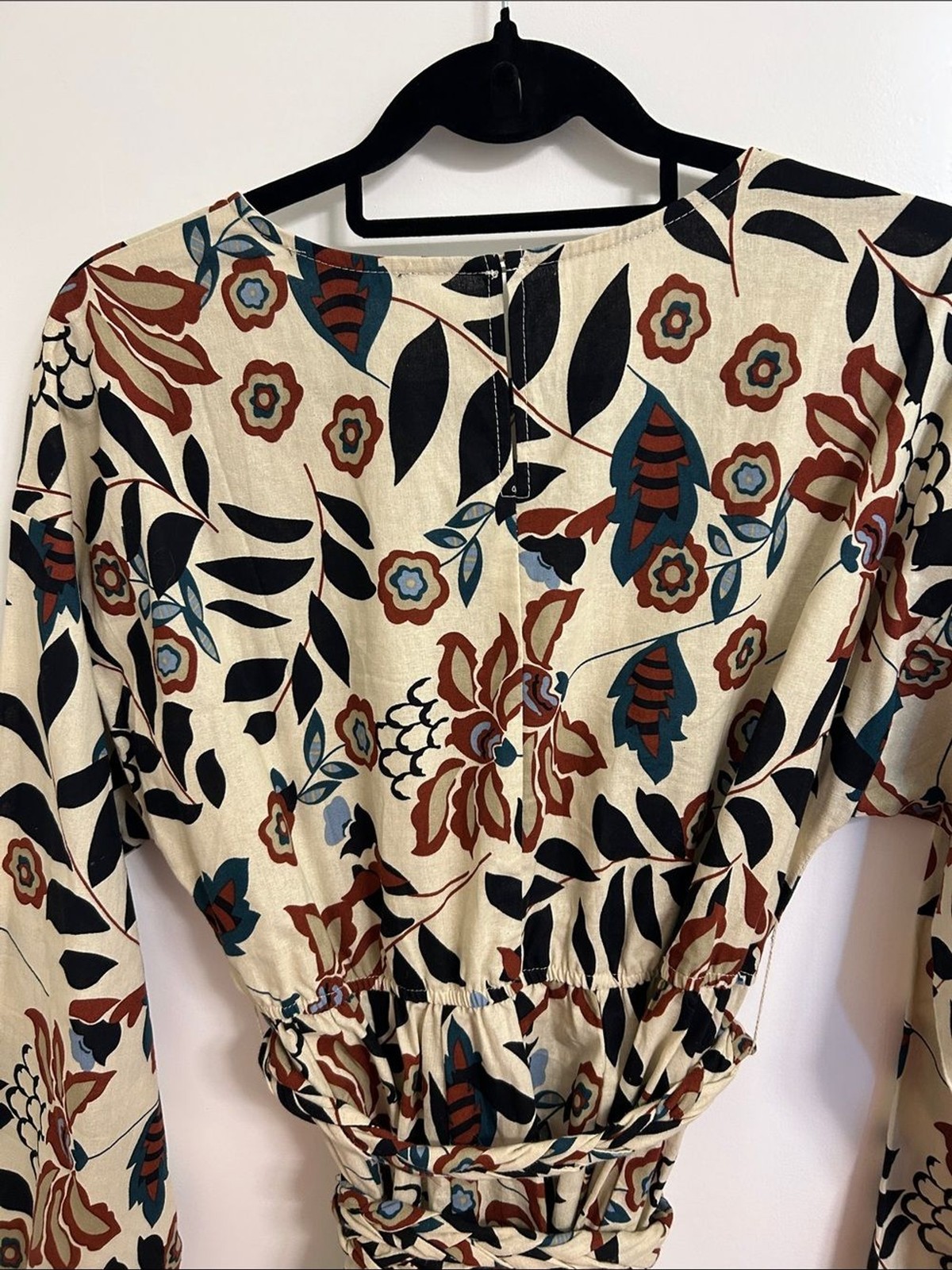 Jacquie the Label Anthropologie Braided Tie-Waist 100% Cotton Dress Medium NWOT