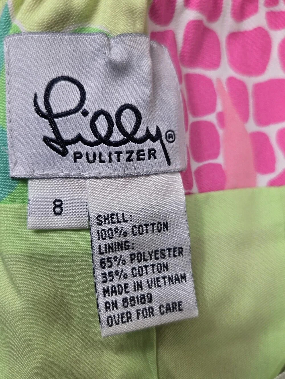 Lilly Pulitzer Home Slice Pineapple Halter Dress Cotton Women’s Size 8