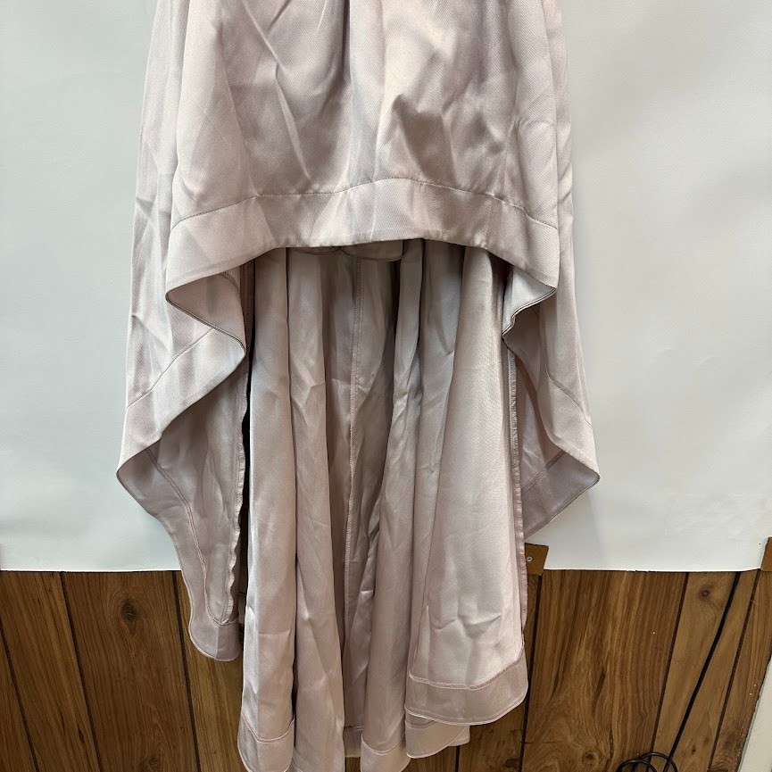Speechless Junior 5 Dusty Rose Light Pink Sleeveless Hi Low Long Dress NWT CH84