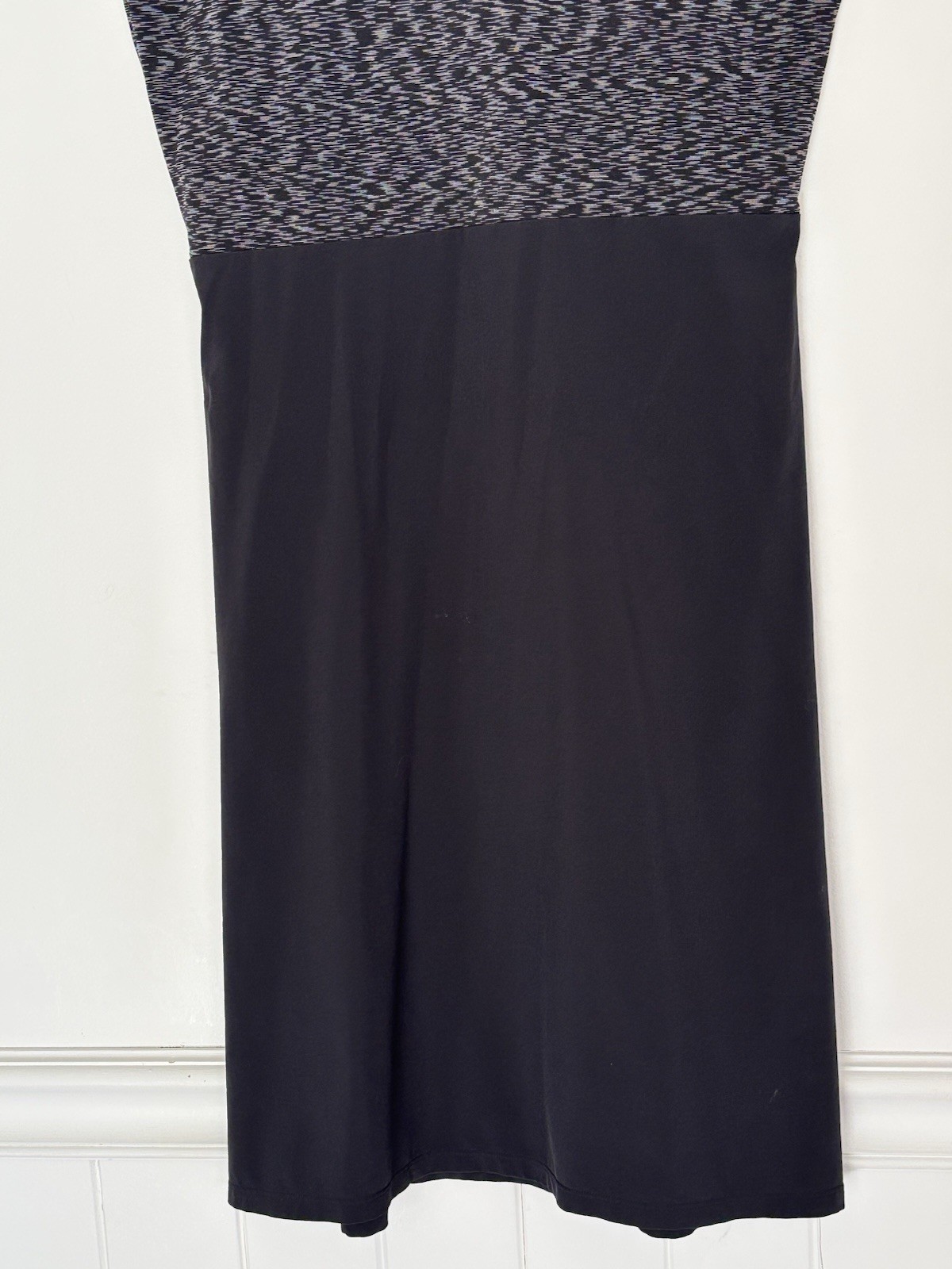 Smartwool Willow Lake Midi Dress Merino Wool Lightweight Black Women’s Small d97