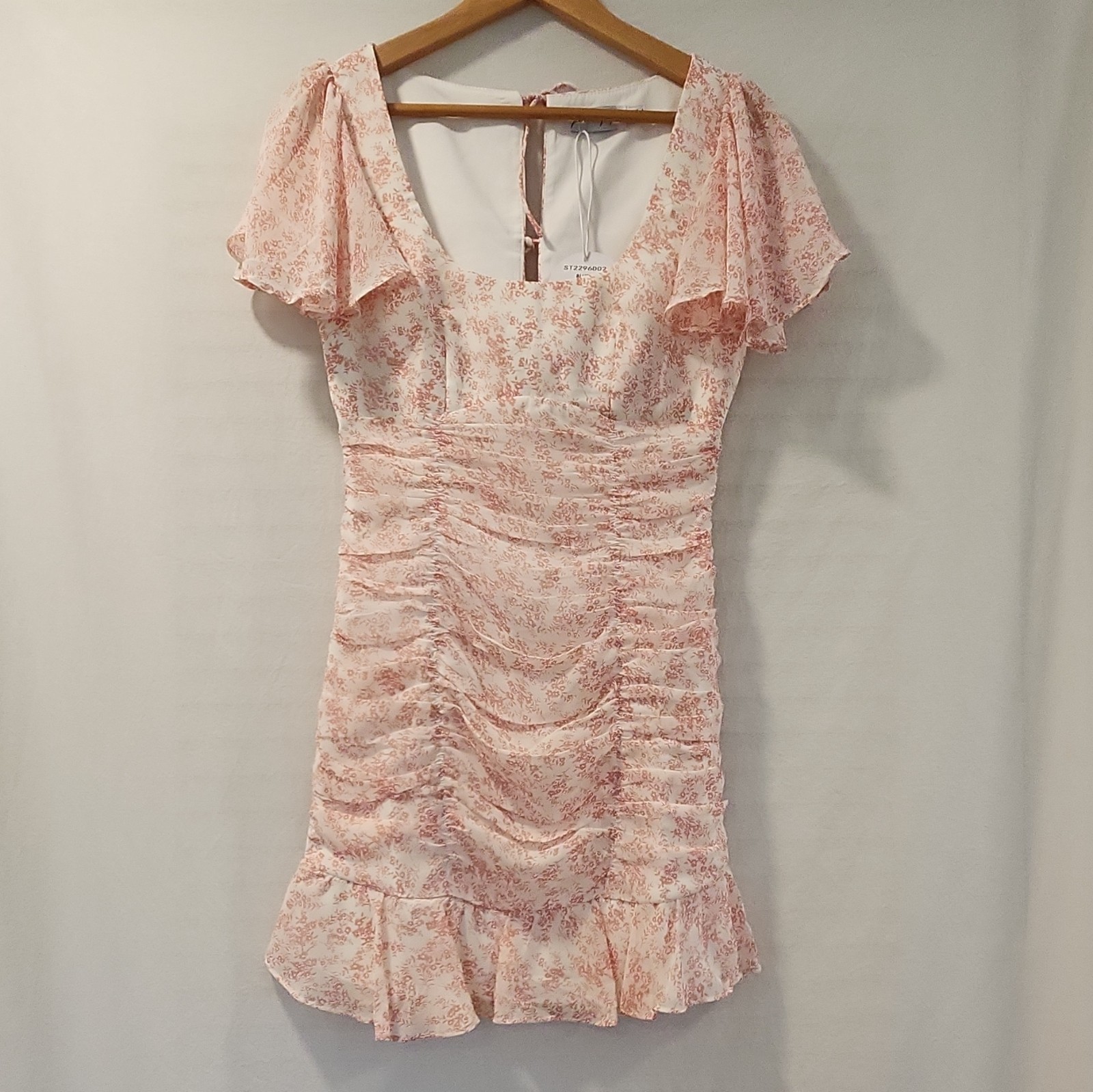 NWT Petal + Pup Blush Floral Clements Mini Dress Size US2