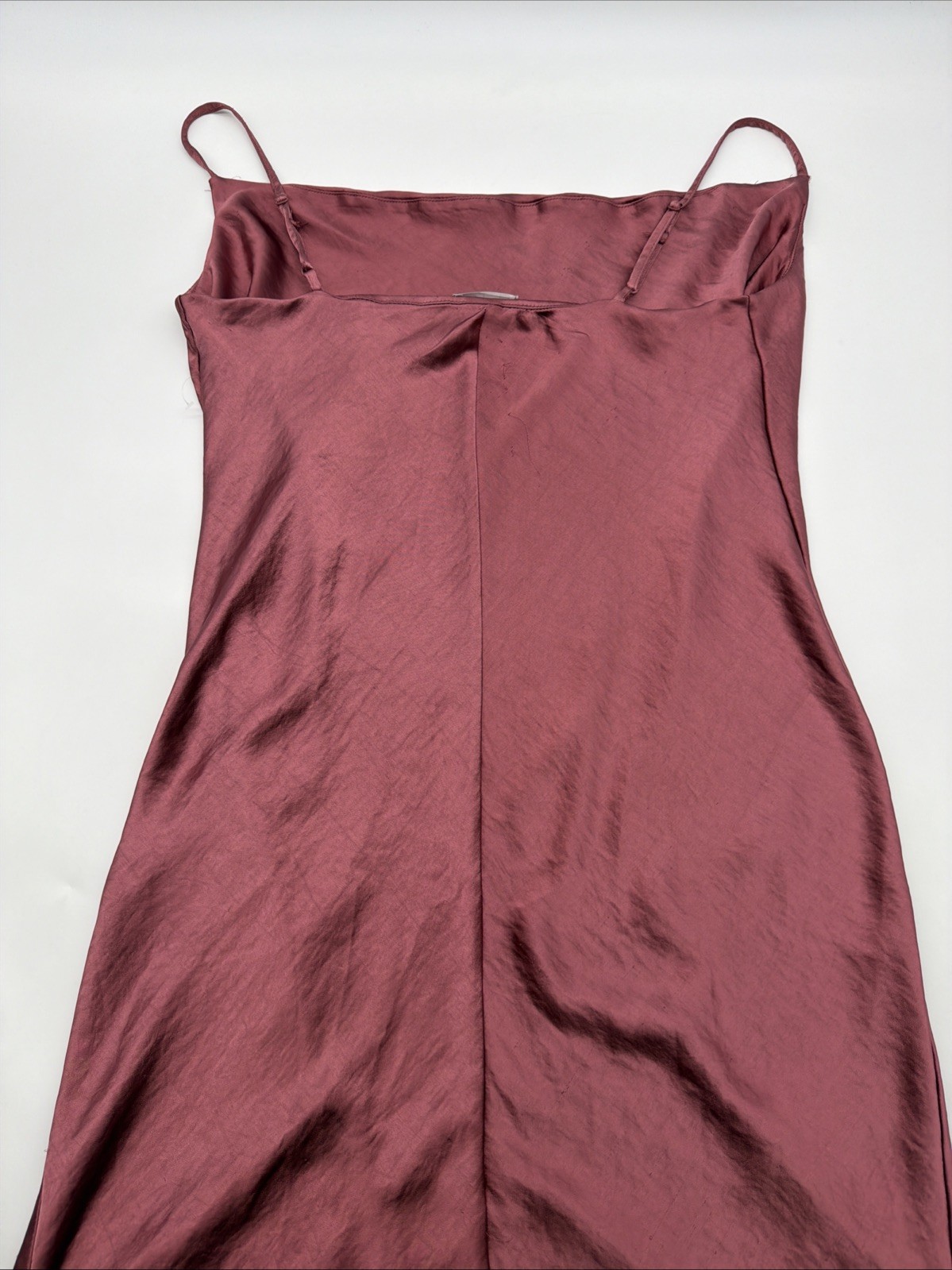 Justify Dress Womens L Brown Solid .#40299