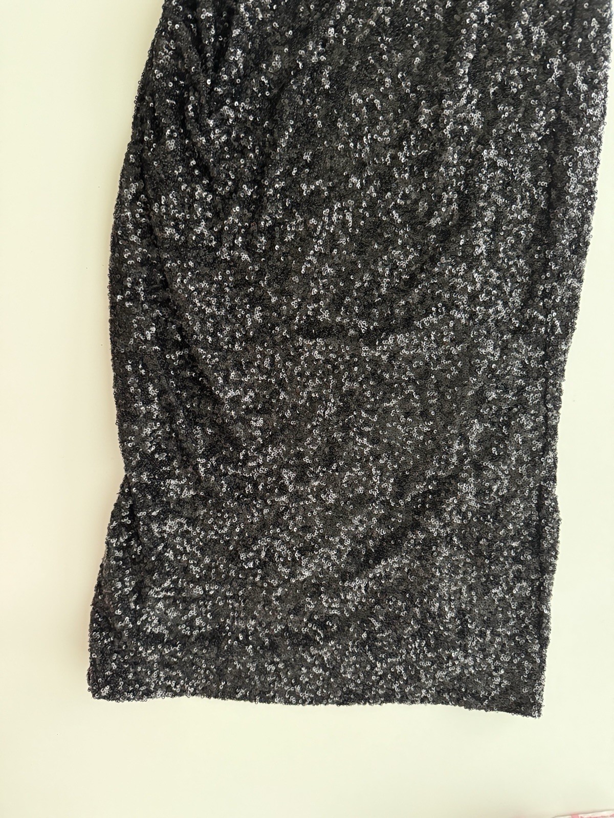 Express Black Sequin Party Dress Womens Small Glam Formal Gala Date Night Event