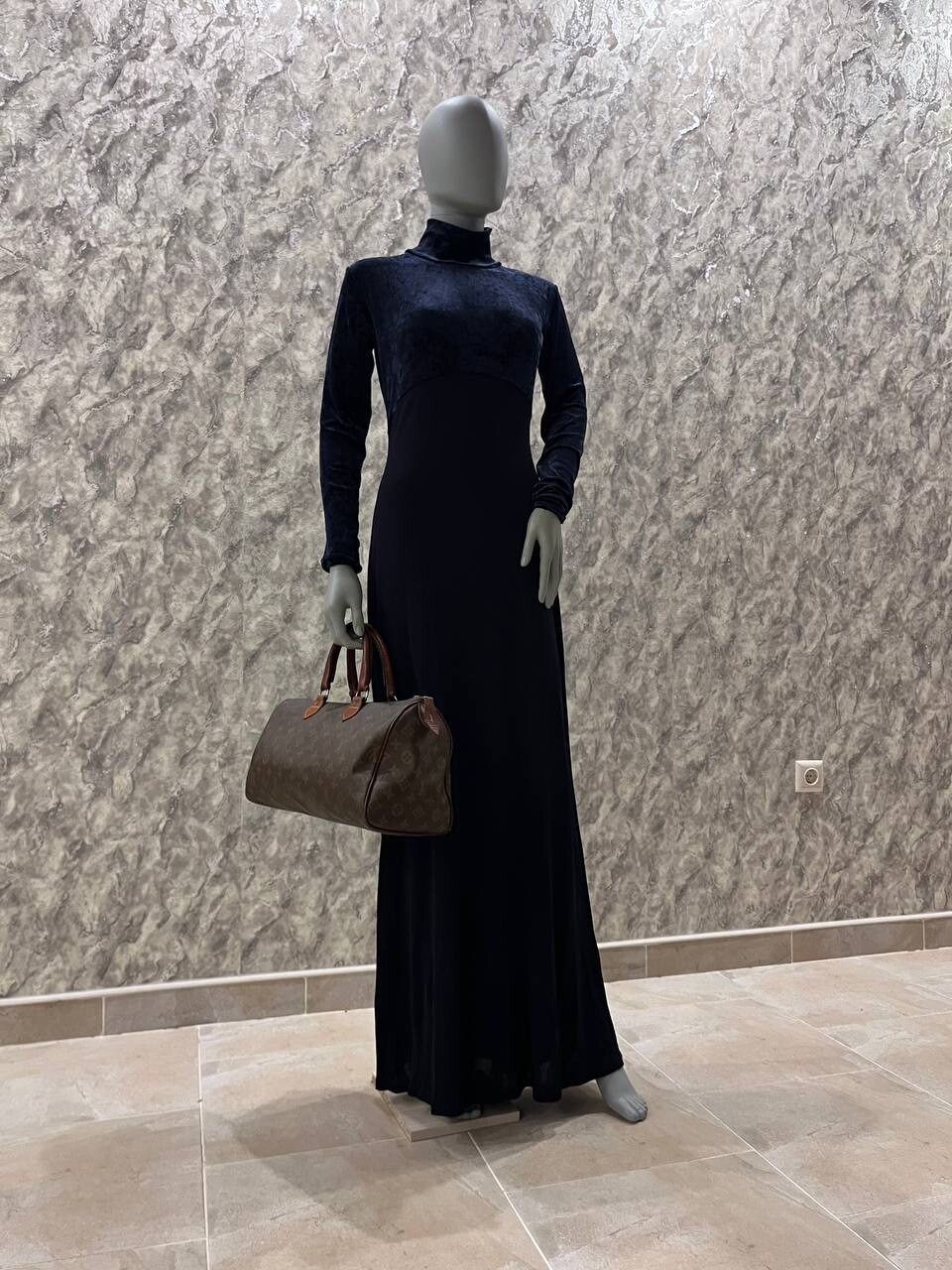 Jenny Packham Evening Vintage Velor Archive Dress Luxury Rare Size US 10(UK14)