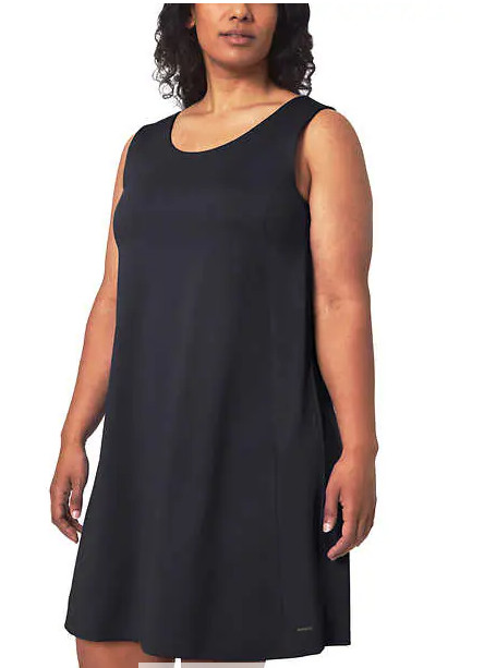 Mondetta Ladies’ Stretch Moisture Wicking Active Dress With Shorts Black XL