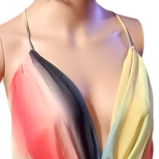 Sexy Flowing Maxi SunDress Halter Back Long Casual Boho Beach Cocktail Dress L