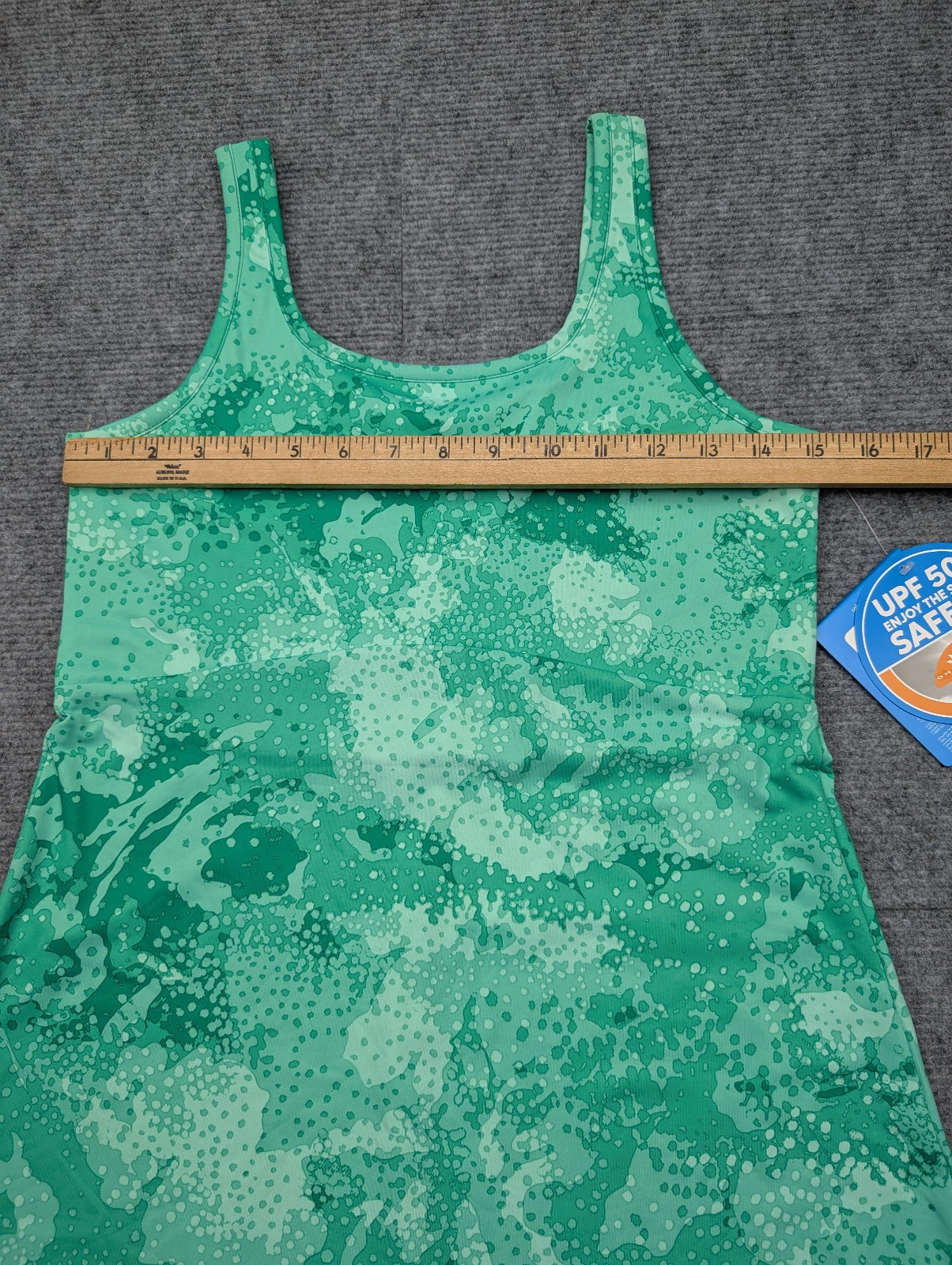 Columbia Freezer Dress Womens Small Athleisure Outdoors UPF 50 Green Nautical
