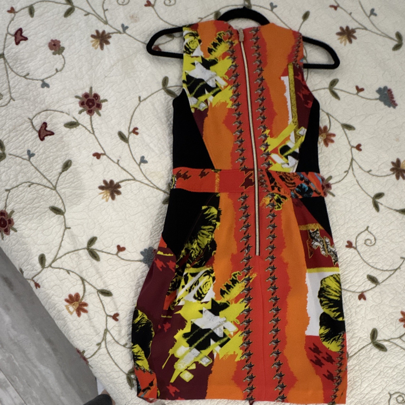 Authentic Versace Jeans Dress Size 38 IT Multicolor Excellent Condition