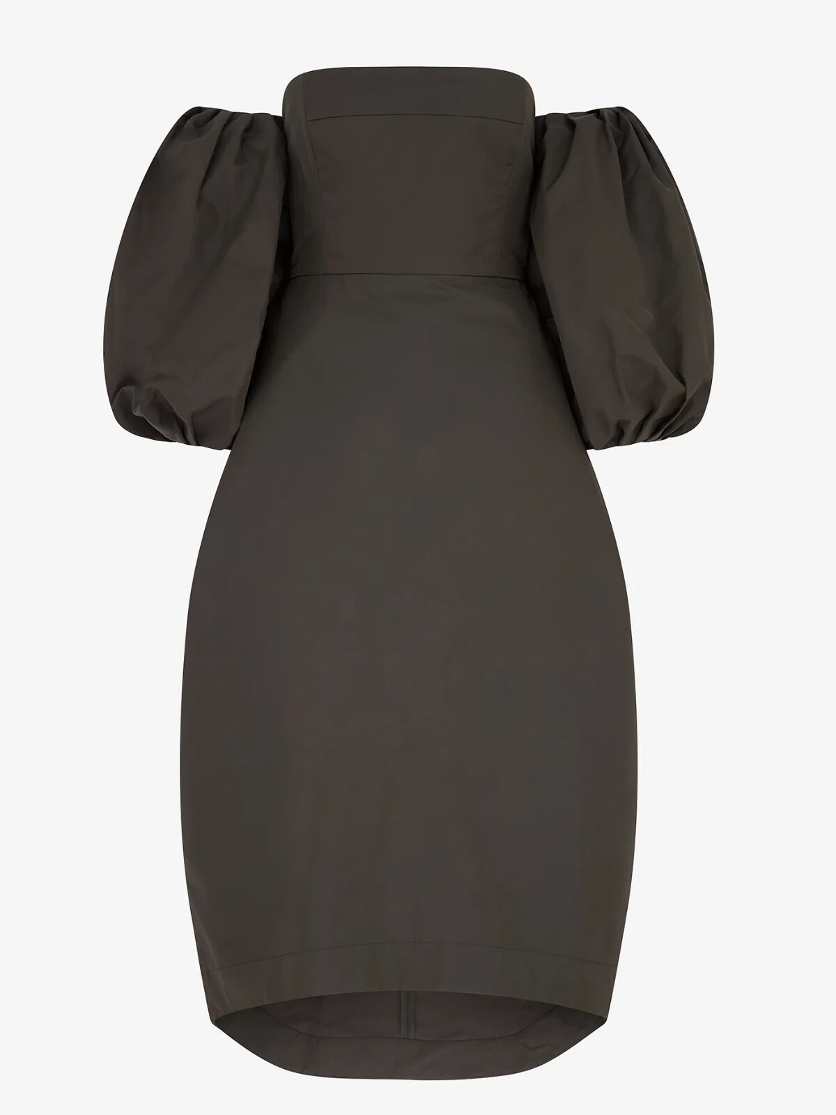 EDIT The Brand OFF THE SHOULDER OVOID DRESS (MOSS) NWT – READ DESCRIPTION