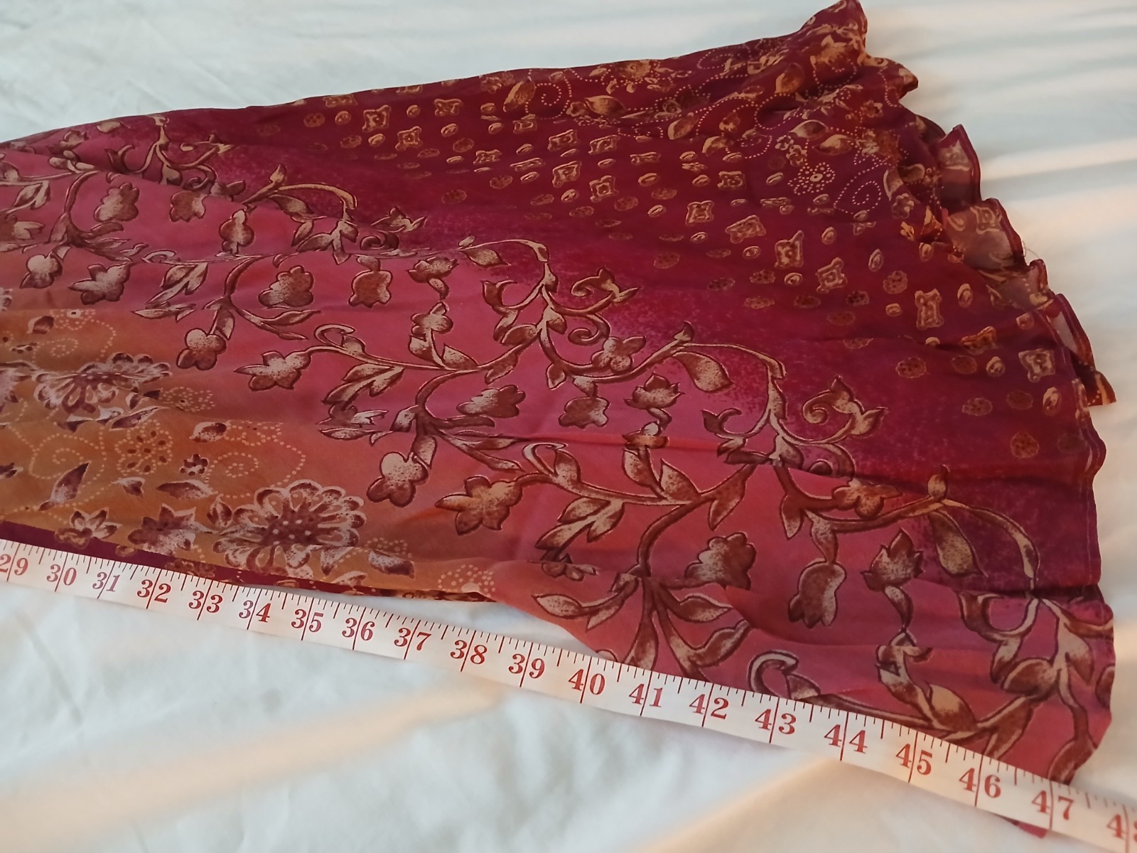 Nostalgia Floral Maxi Dress Large Boho Cottagecore Rayon Sleeveless L