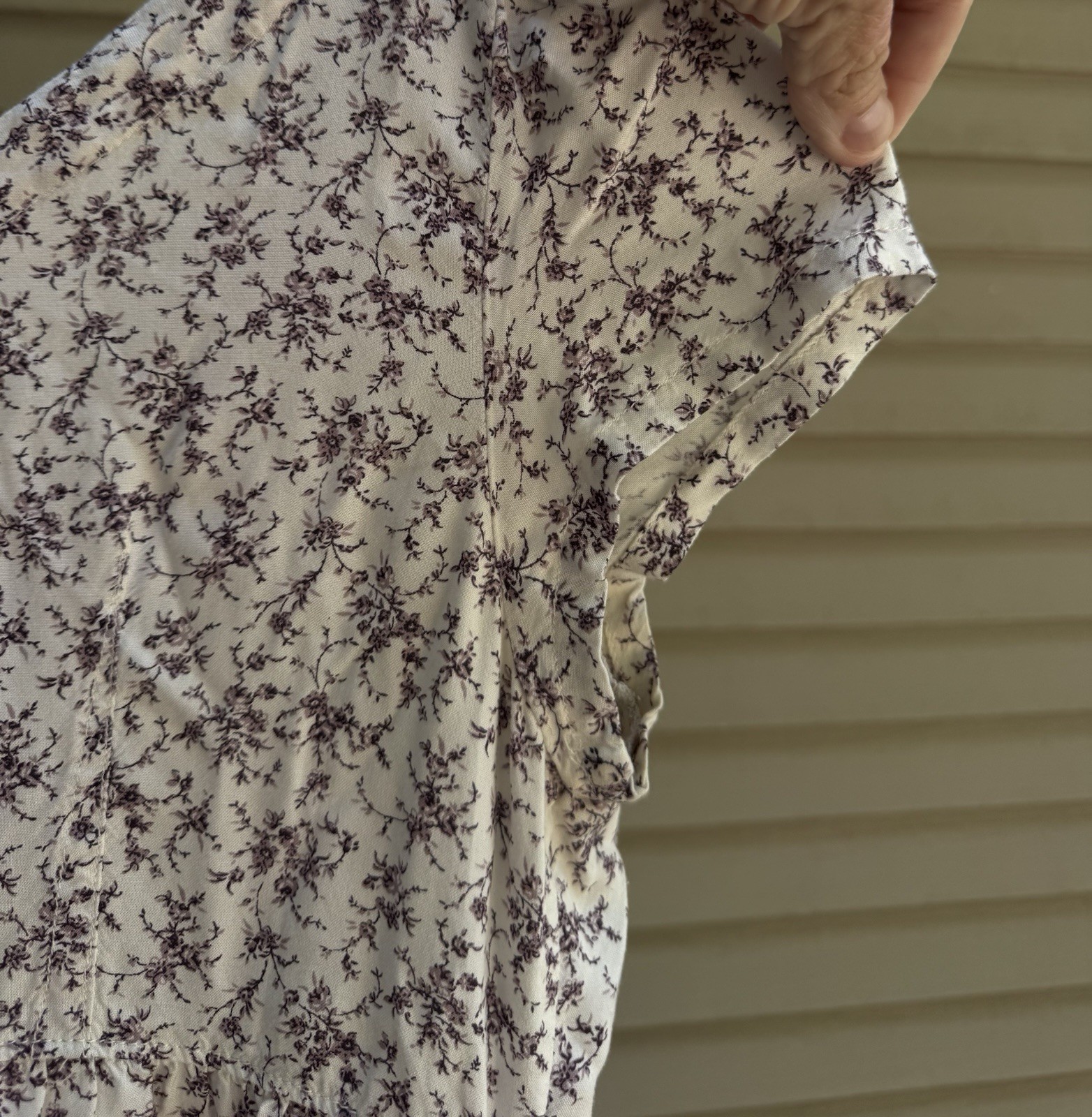 Ralph Lauren Denim & Supply Babydoll Dress Floral boho cottage size medium