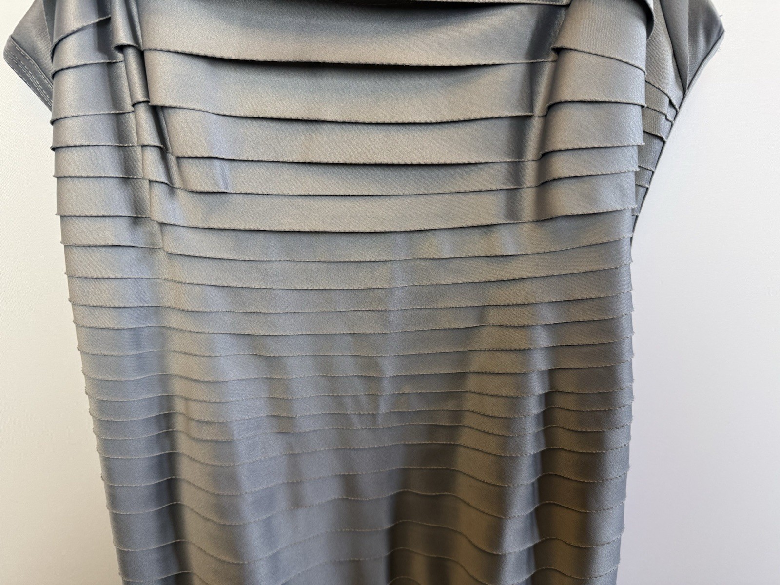 Js Collections UK 16 Grey Maxi Dress And Shawl Formal Occasion Wedding Cruise