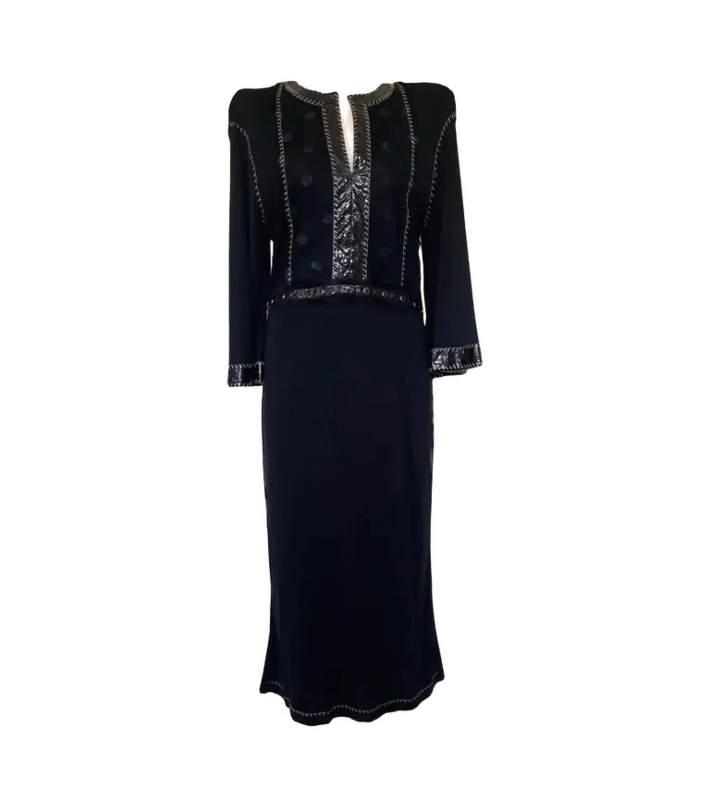 Bottega Veneta Maxi Dress Black Size 38 / AU 6