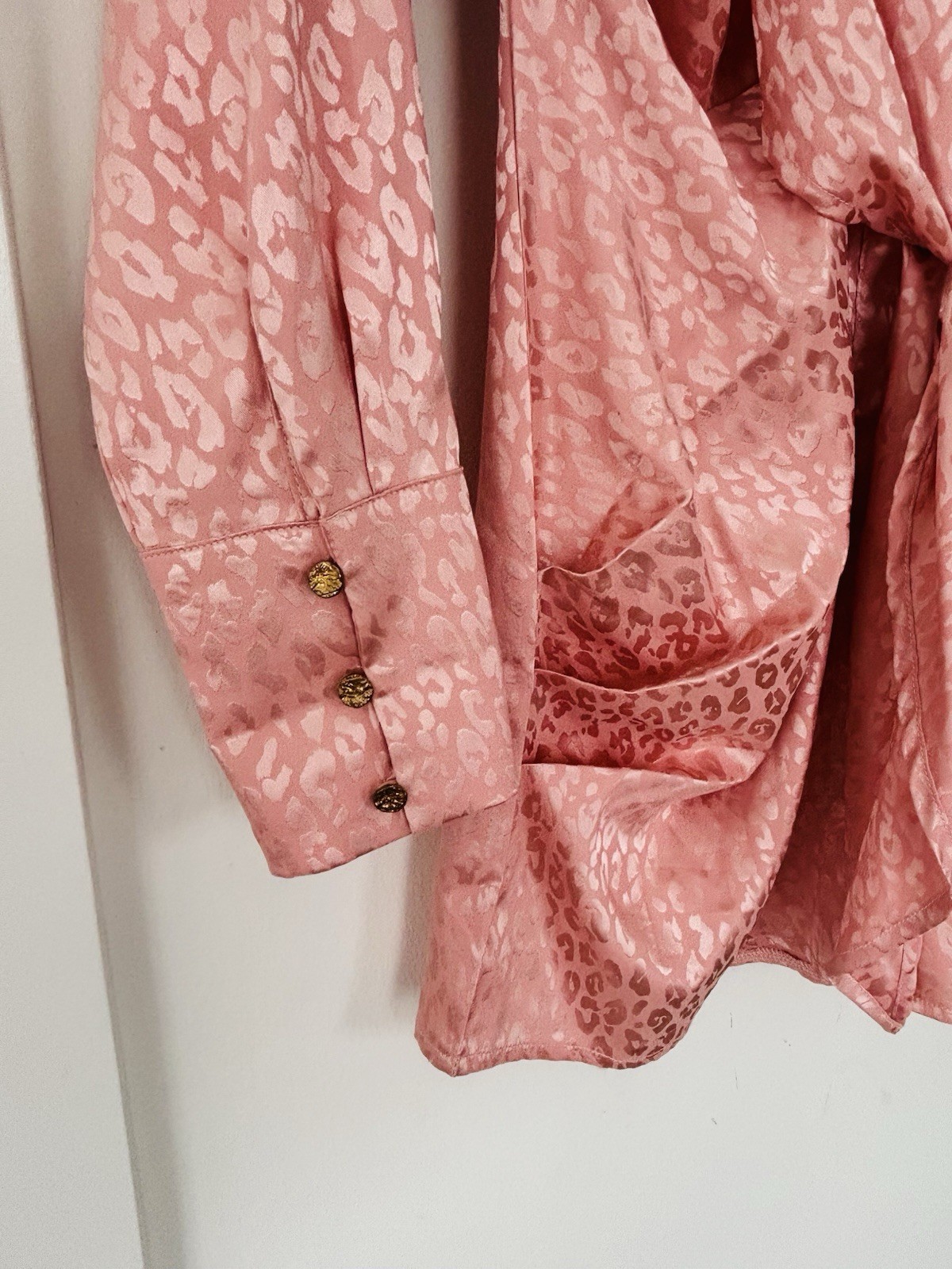 NWT Runaway The Label Ruby Rose Dress in shimmer pink size XS