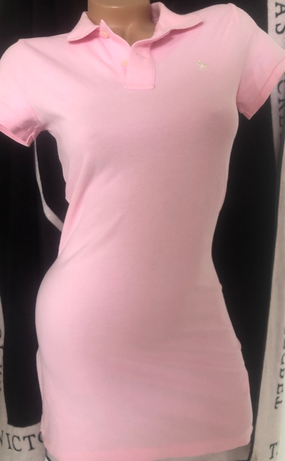 Polo Ralph Lauren The Mesh Mini Tennis Dress XS Pink