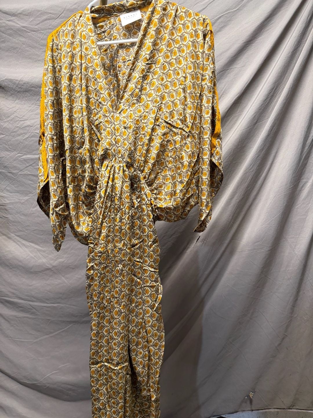 Sissel Edelbo Juno Dress No. 575 Printed Floral Kimono-Style Dress
