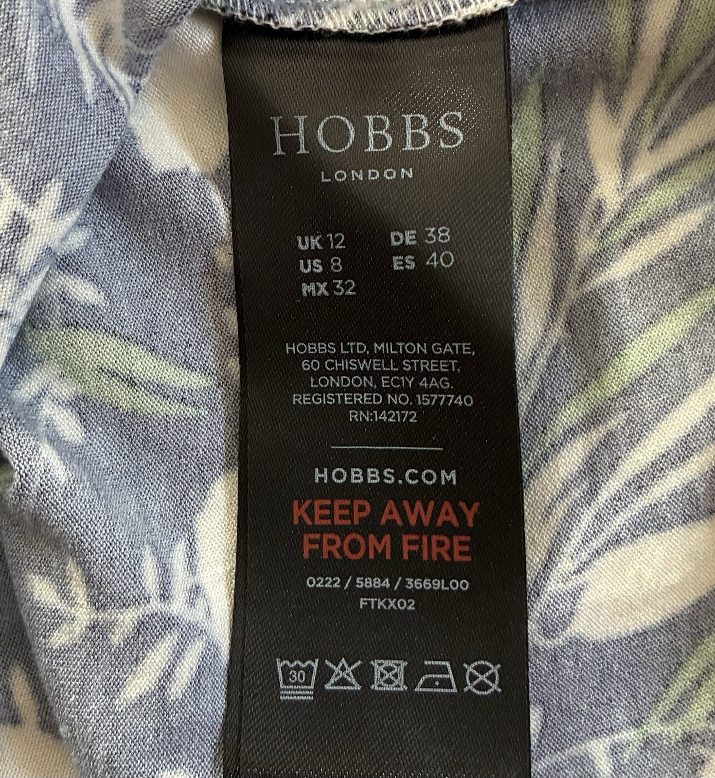 Hobbs London Nadia Sleeveless Jersey Midi Dress Collared Faux Wrap Stretchy 8