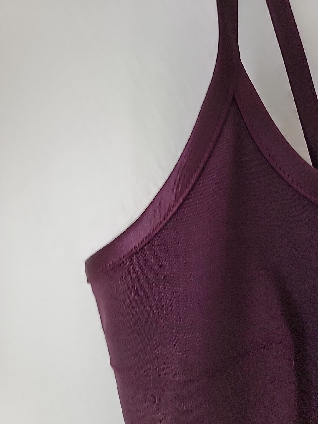 Maria Nero Blanco Y2k Mini Dress Purple Spaghetti Strap Scuba Large Runs Small