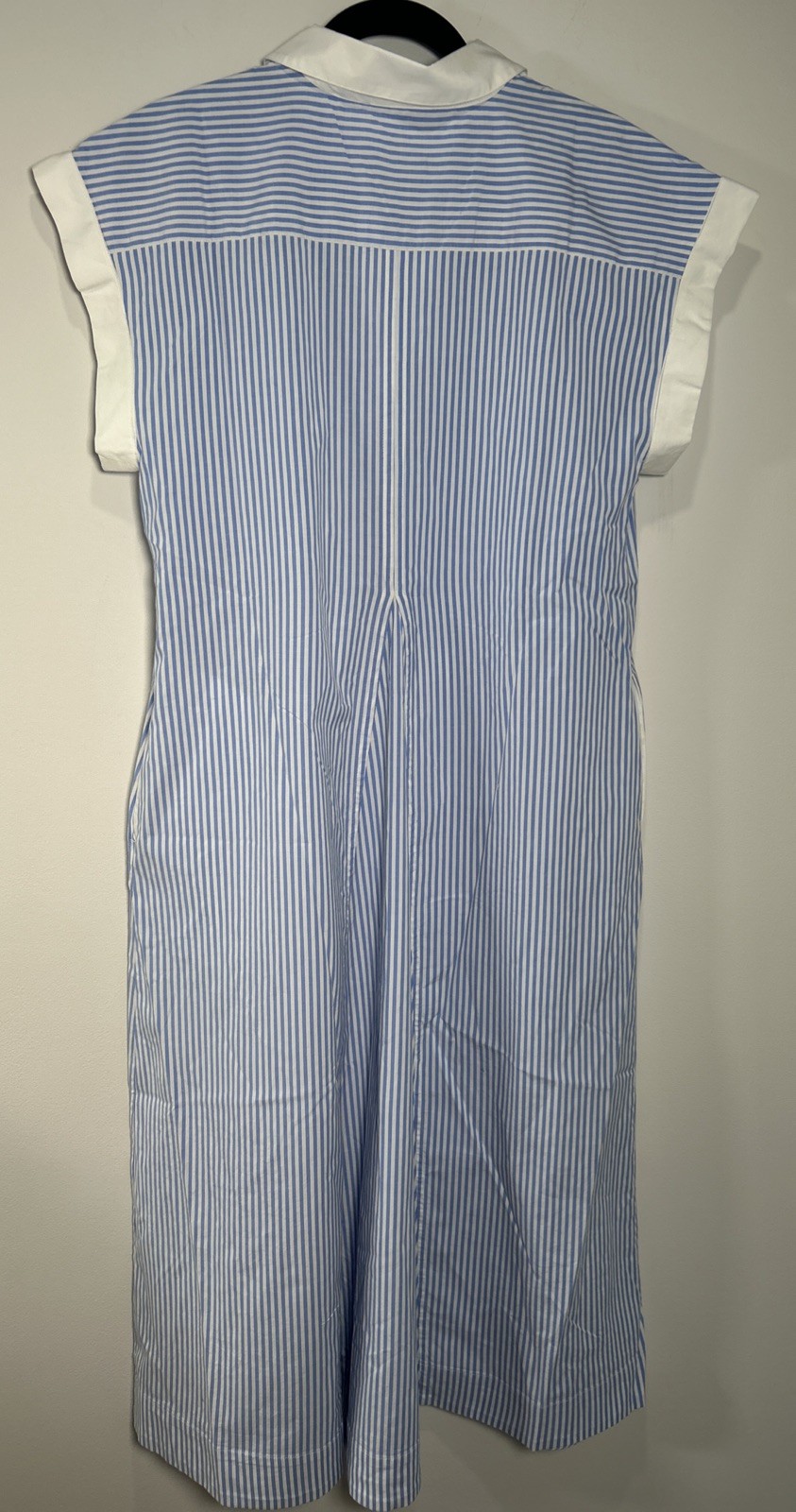 Vineyard Vines Pippa Sleeveless Popover Midi Dress Womens Medium Stripe NWT