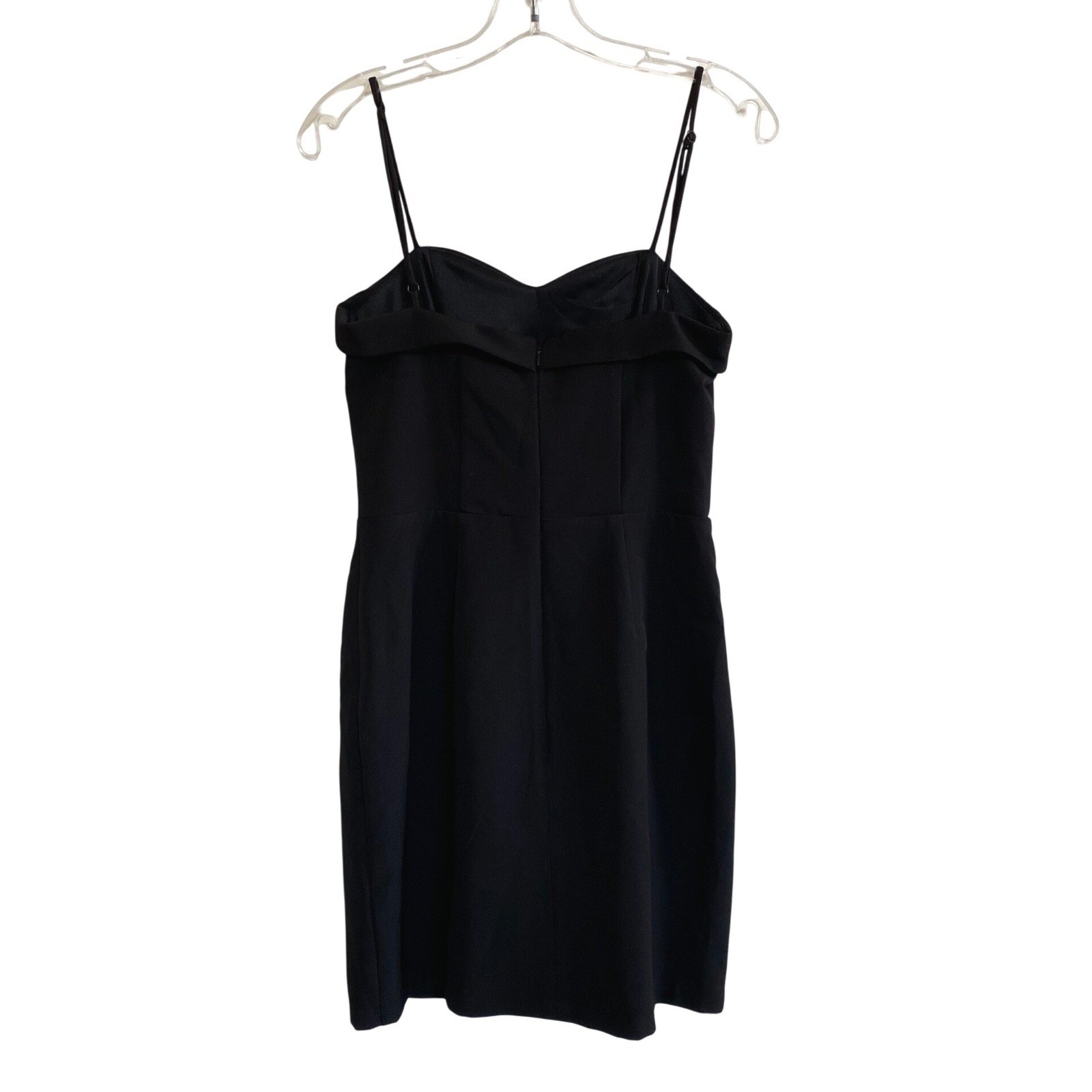 Charles Henry Womens Black Sweetheart Mini Dress Spaghetti Strap 90753CH-Z76 S