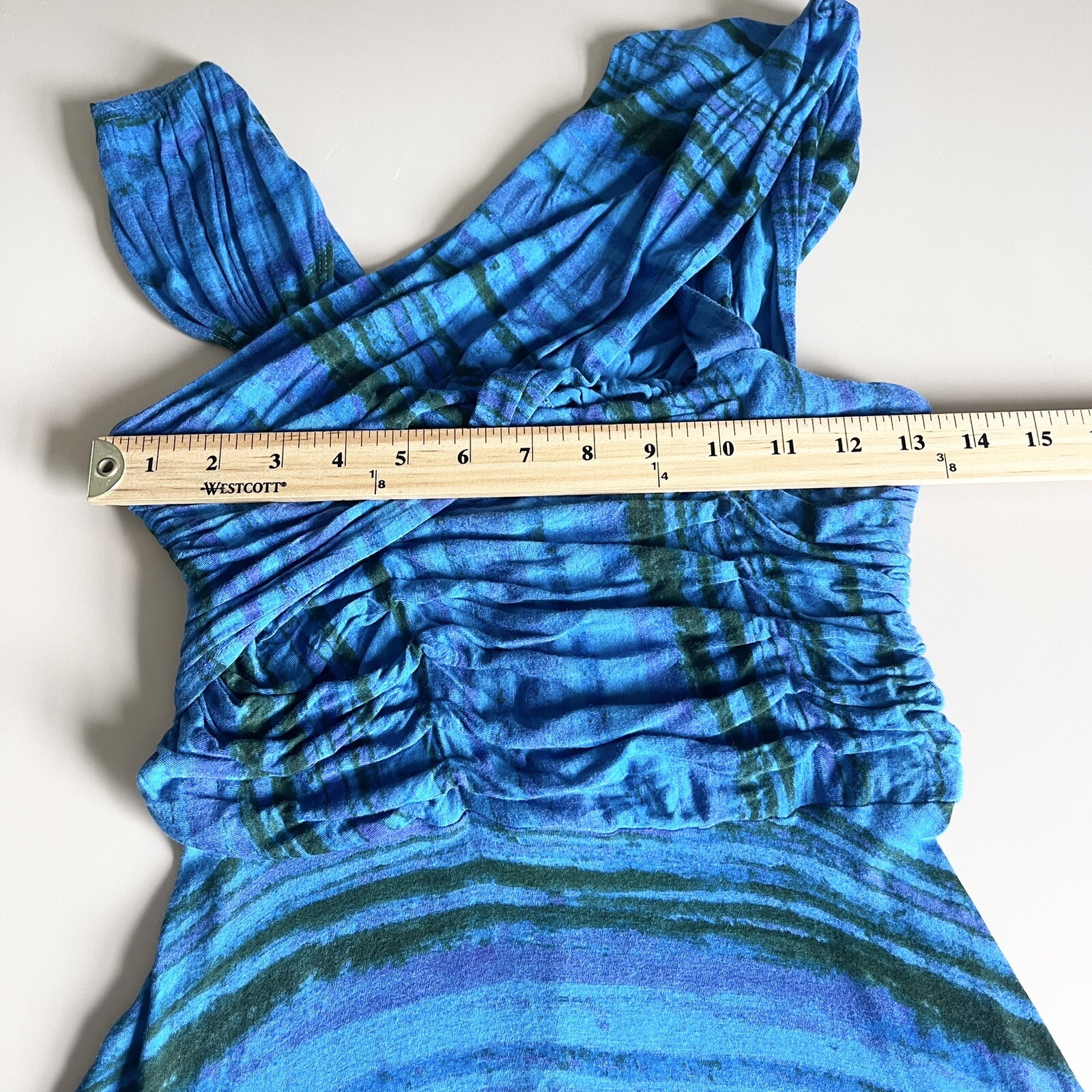 Plenty By Tracy Reese Surplice Jersey Knit Dress Women’s Size S Blue