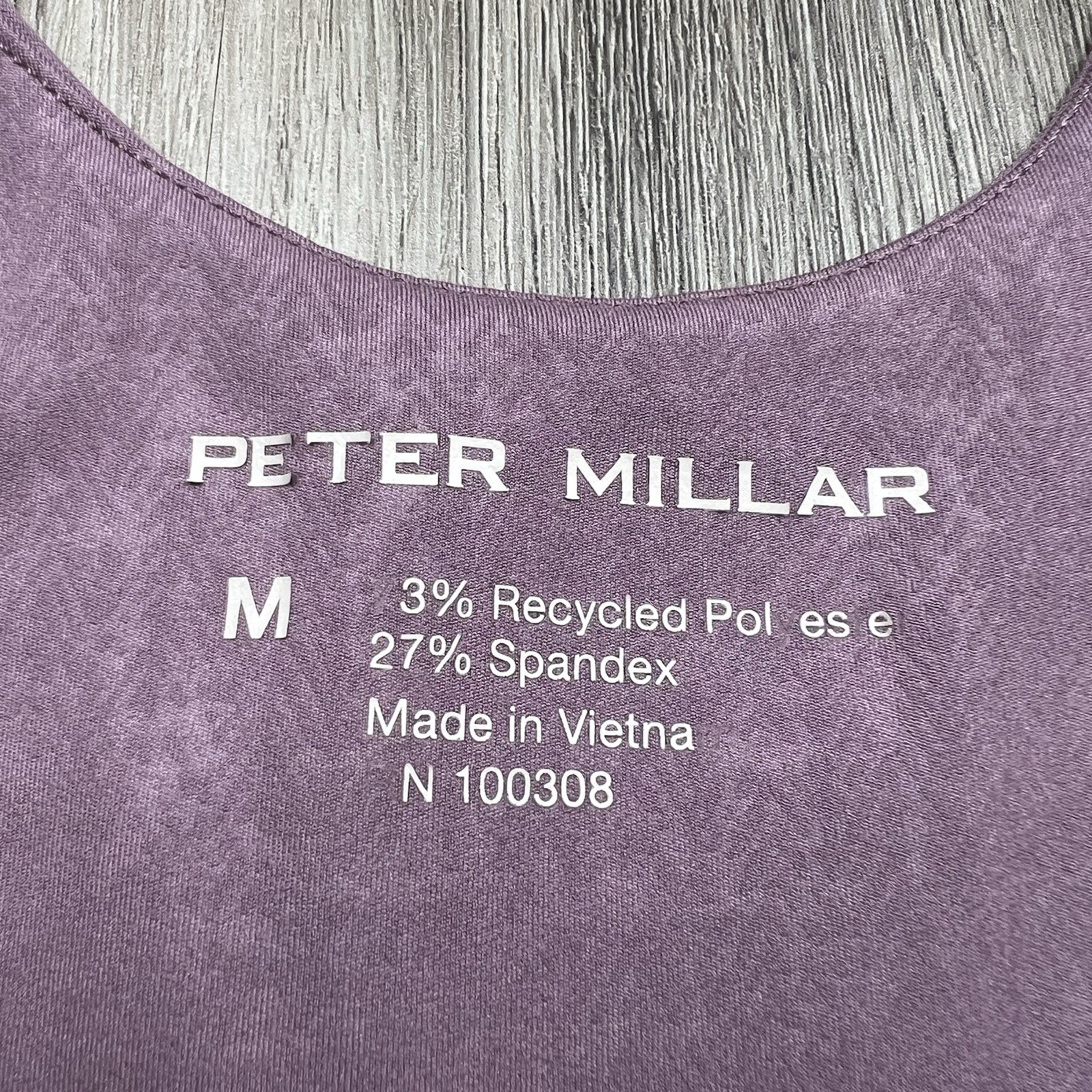Peter Millar Nova Active Sleeveless Dress with Shorts Women’s Size Medium Purple