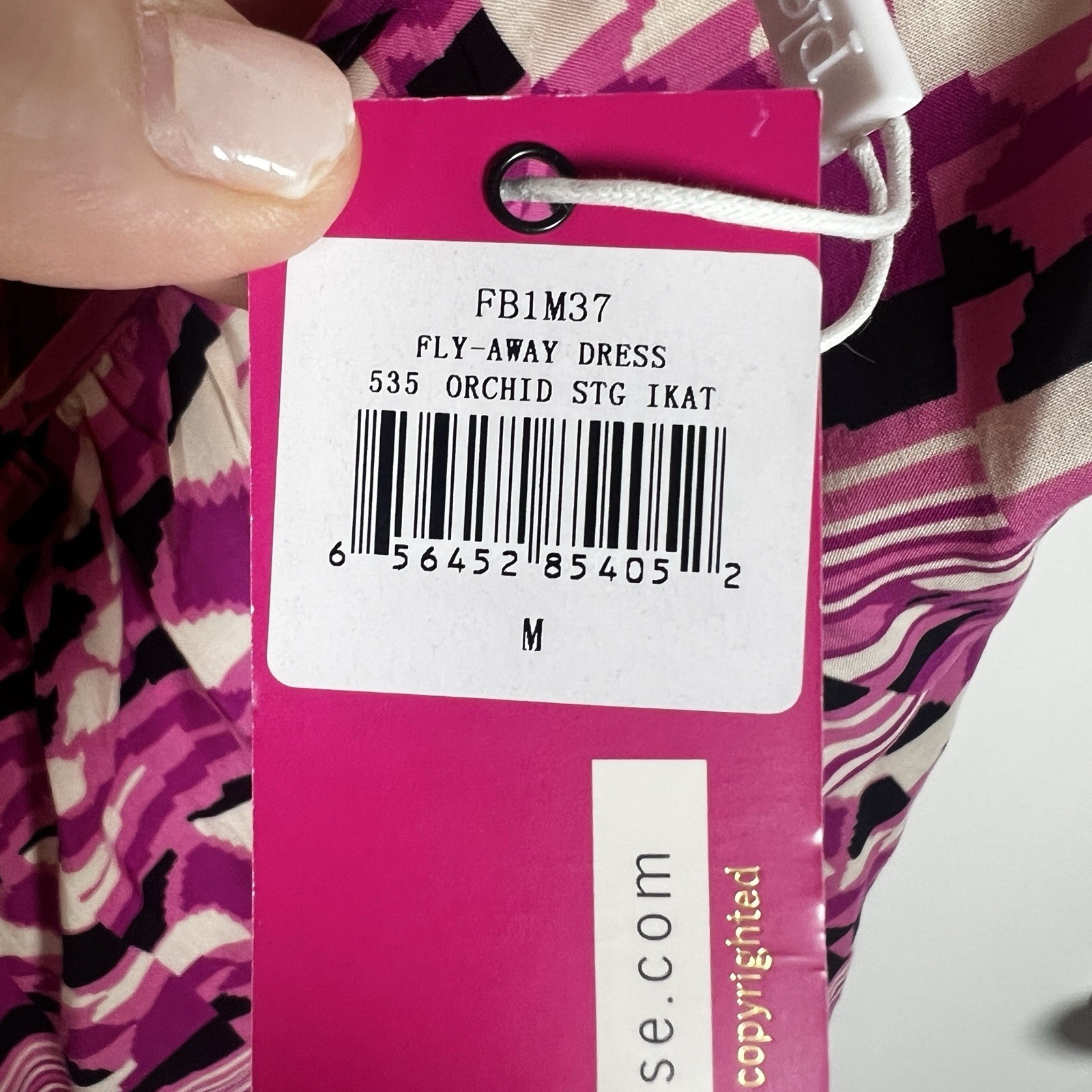 PLENTY By Tracy Reese Pink Fly Away Tiered Lined V-Neck Dress Size Medium NEW