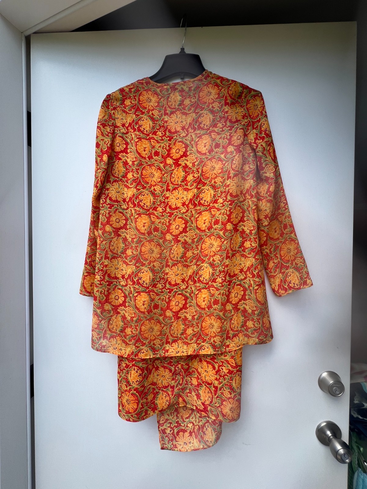 womens vintage Adrienne Vittadini Orange dress – size 2P