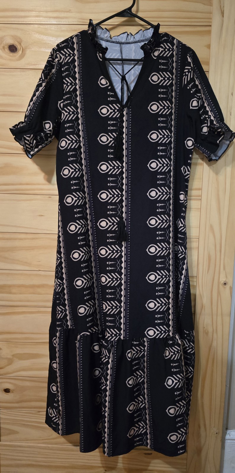 2 New Womens Boho Print Size 12 XL Shein Dresses
