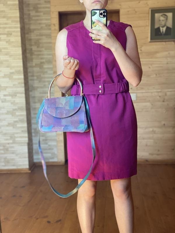 Women Sandro Paris Dress Purple 36 / S