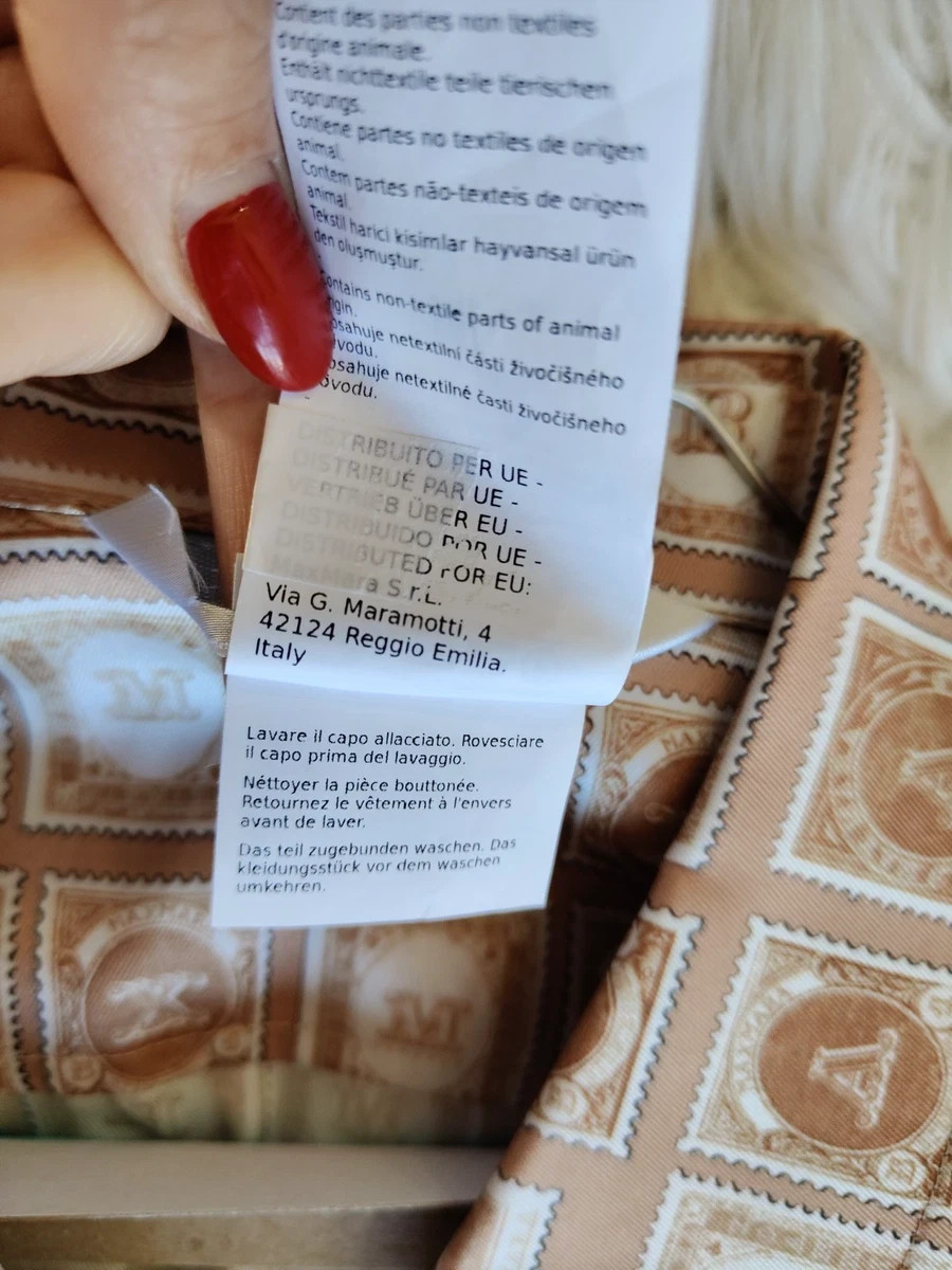 ✨MAX MARA Logo Printed Pleated Dress 36IT, 32De, 34Fr, 2US, 4GB