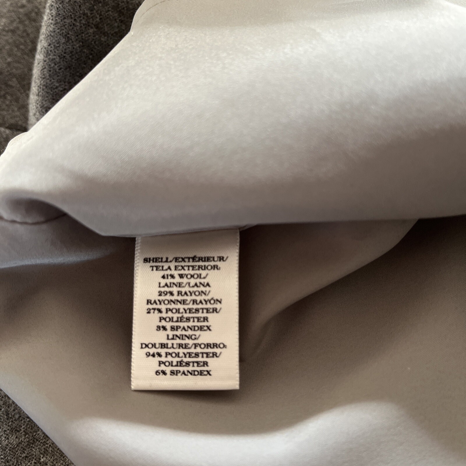Ann Taylor Wool Blend Seamed Shift Dress Womens 8 Lined Sleeveless Brown