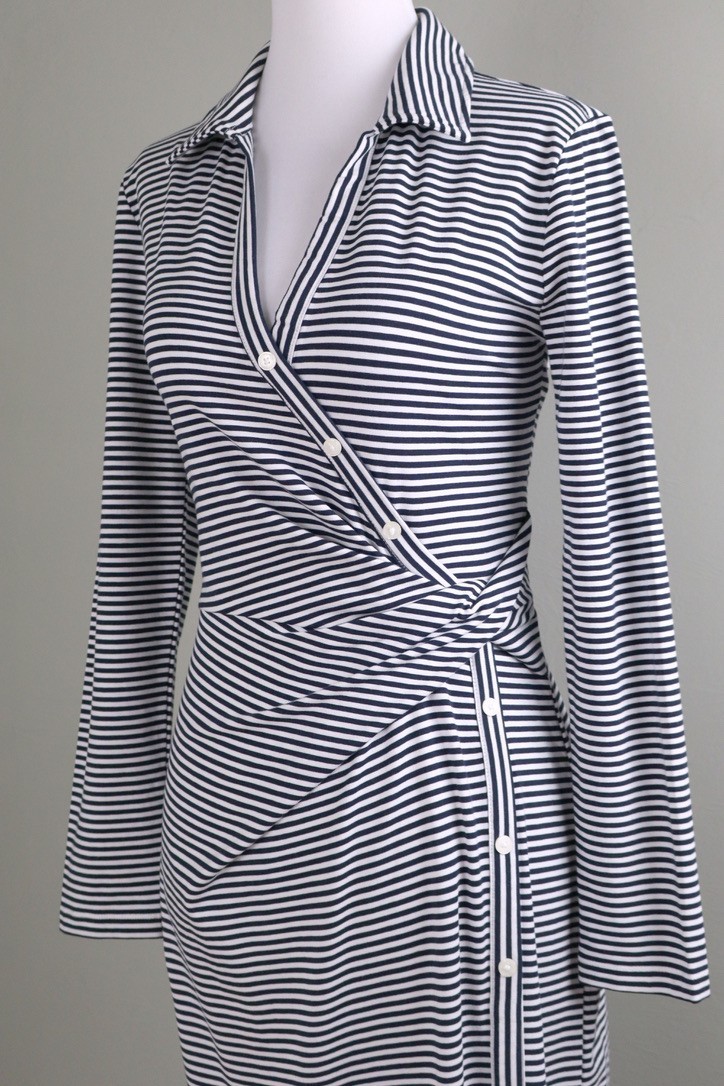 ANN TAYLOR LOFT NWT $89 Soft Stretch Asymmetric Midi Shirt Dress Size Small
