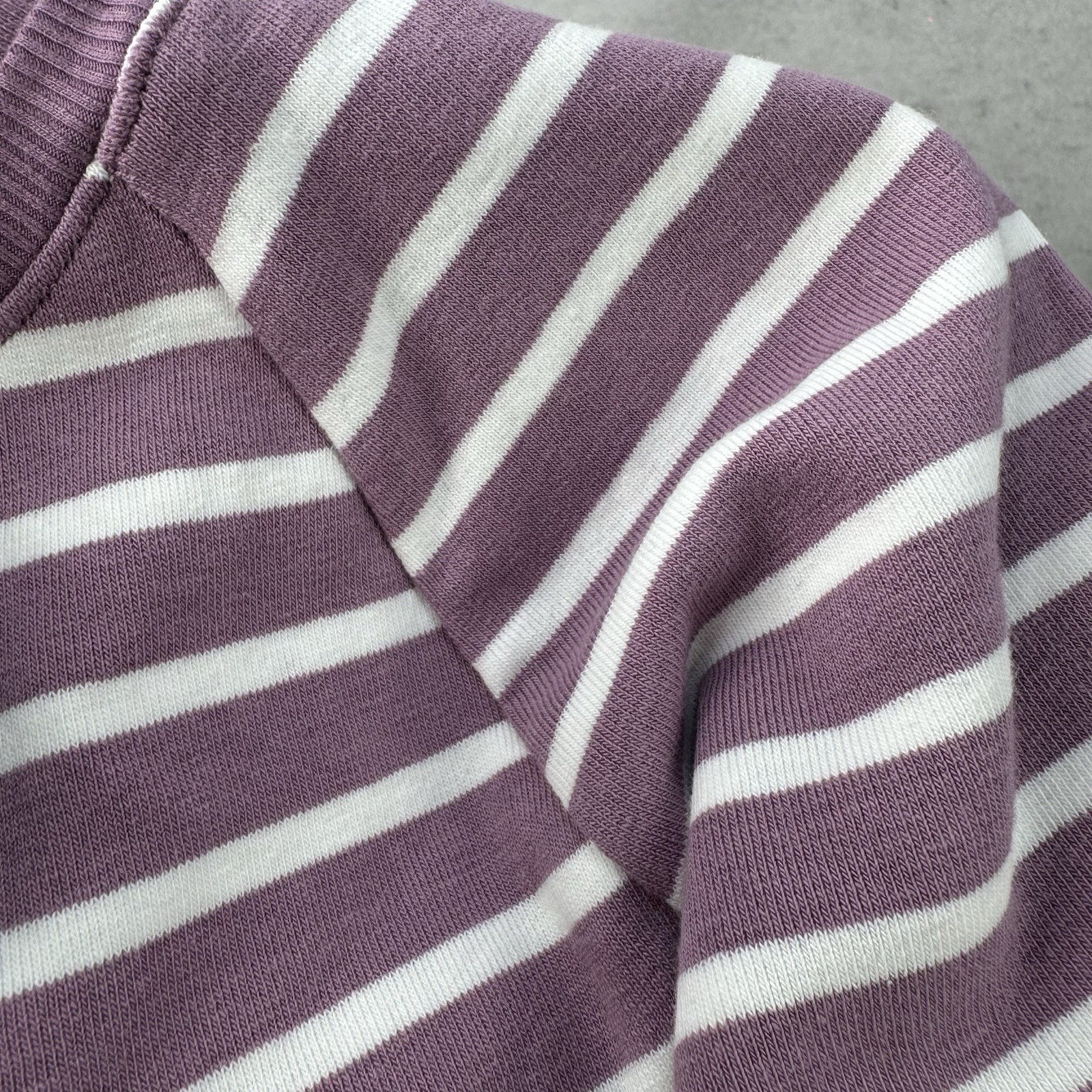 NWT Gilli Size Large Fitted Bodycon T Shirt Maxi Dress Purple Striped Stitchfix