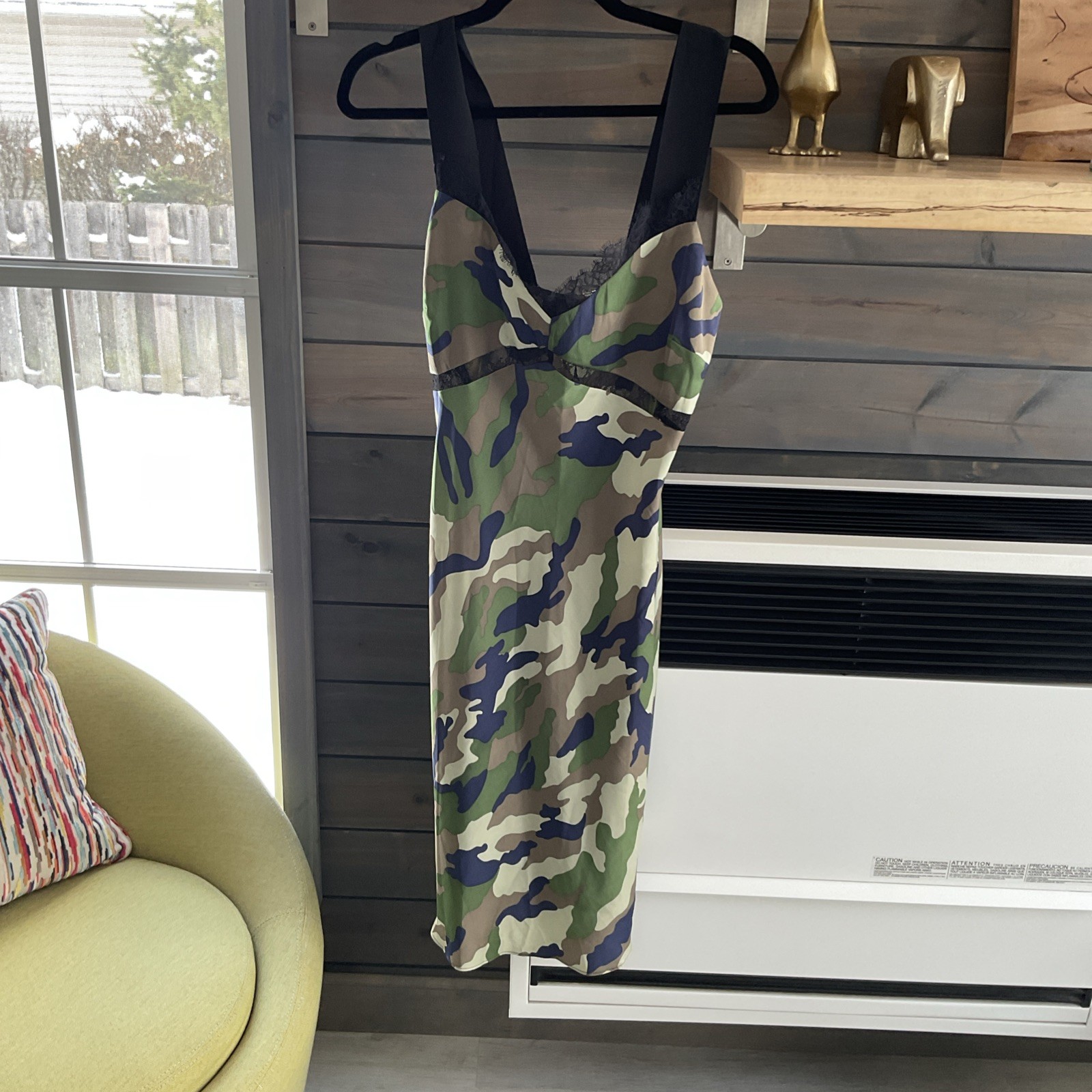 NWT Kendall & Kylee Size S Camo Slip Dress