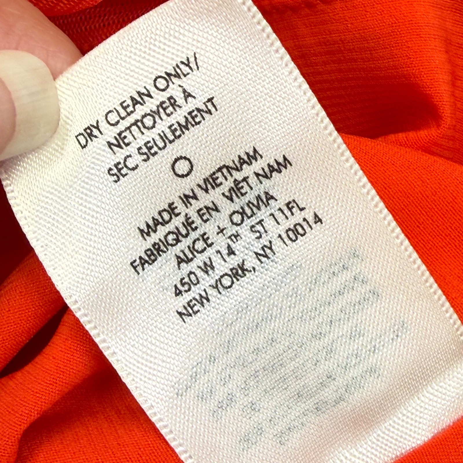 Alice + Olivia Red Ruched Mesh Mini Dress Spaghetti Strap Size 6 Bodycon Zipper