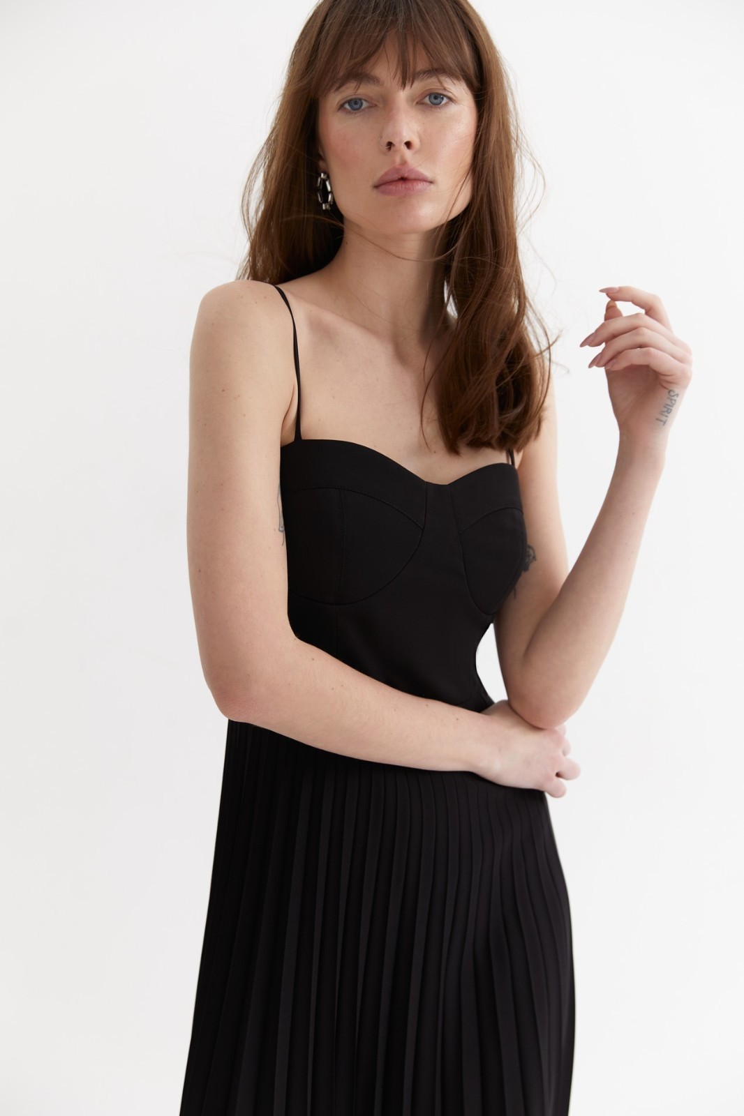 Black Eclipse Demi Dress by FemeAdor – Size EXTRA SMALL (XS) – Made in Ukraine