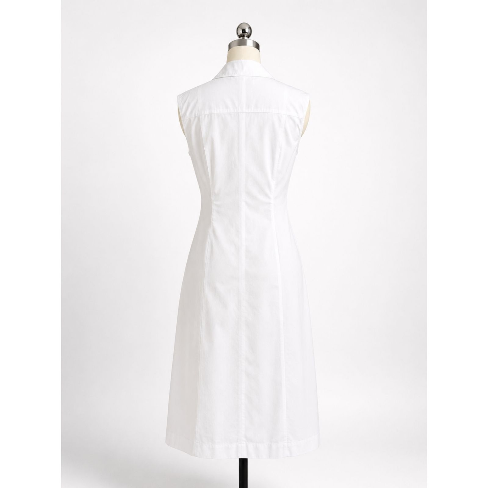 Derek Lam Nera Sleeveless Midi Dress White Size 2