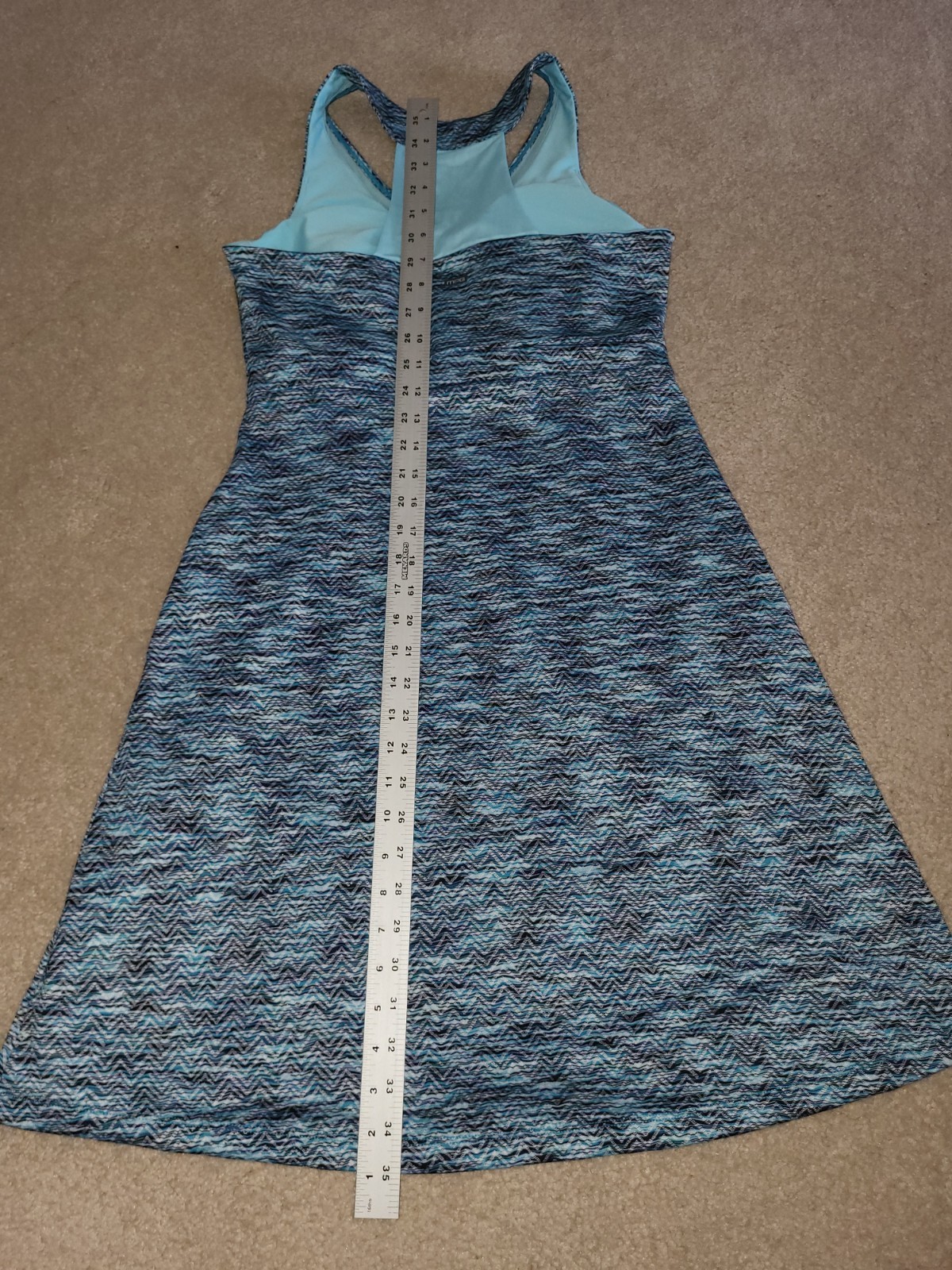 MPG Athletic Mesh Racerback Pickleball Built In Bra Tennis Golf Dress Women Med