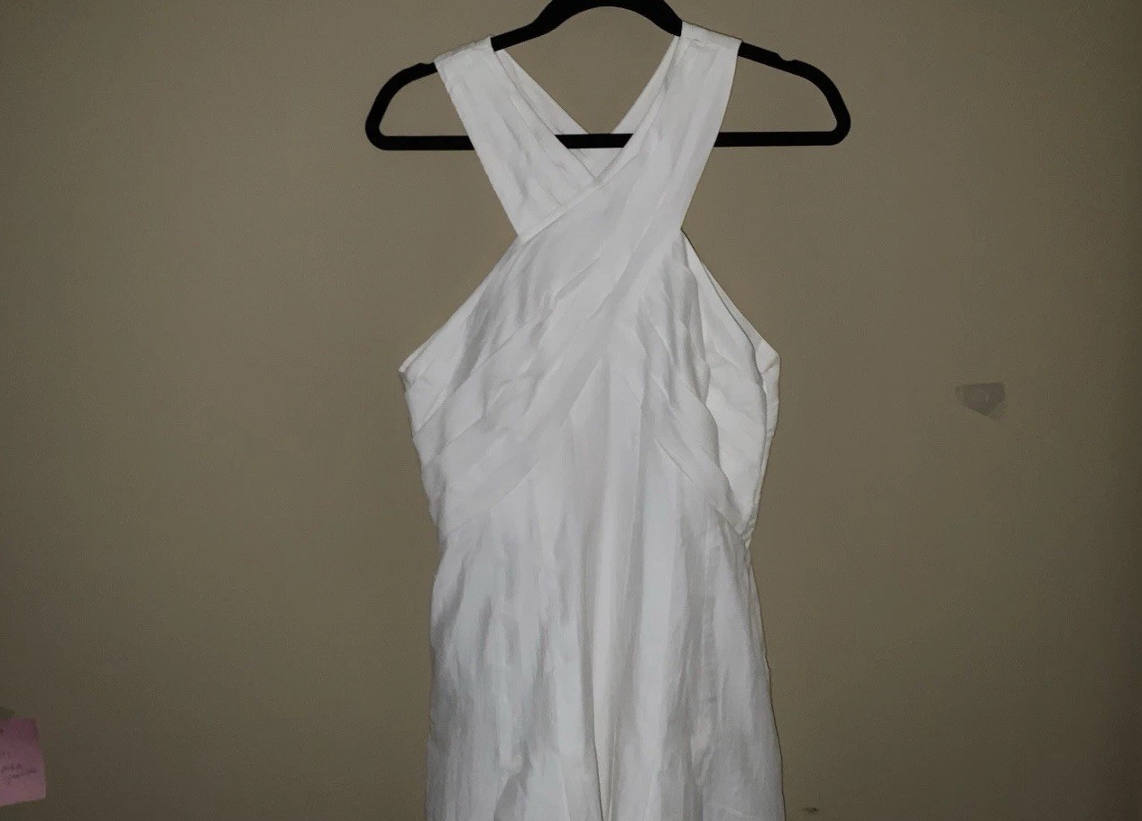 Sandro Grenadine Maxi dress Size 38 (USA 8 ) NWT MSPR