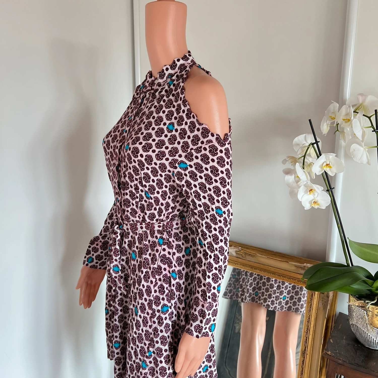 Maje Mini Dress S 36 Mini Dress Mini Robe E18ralinka